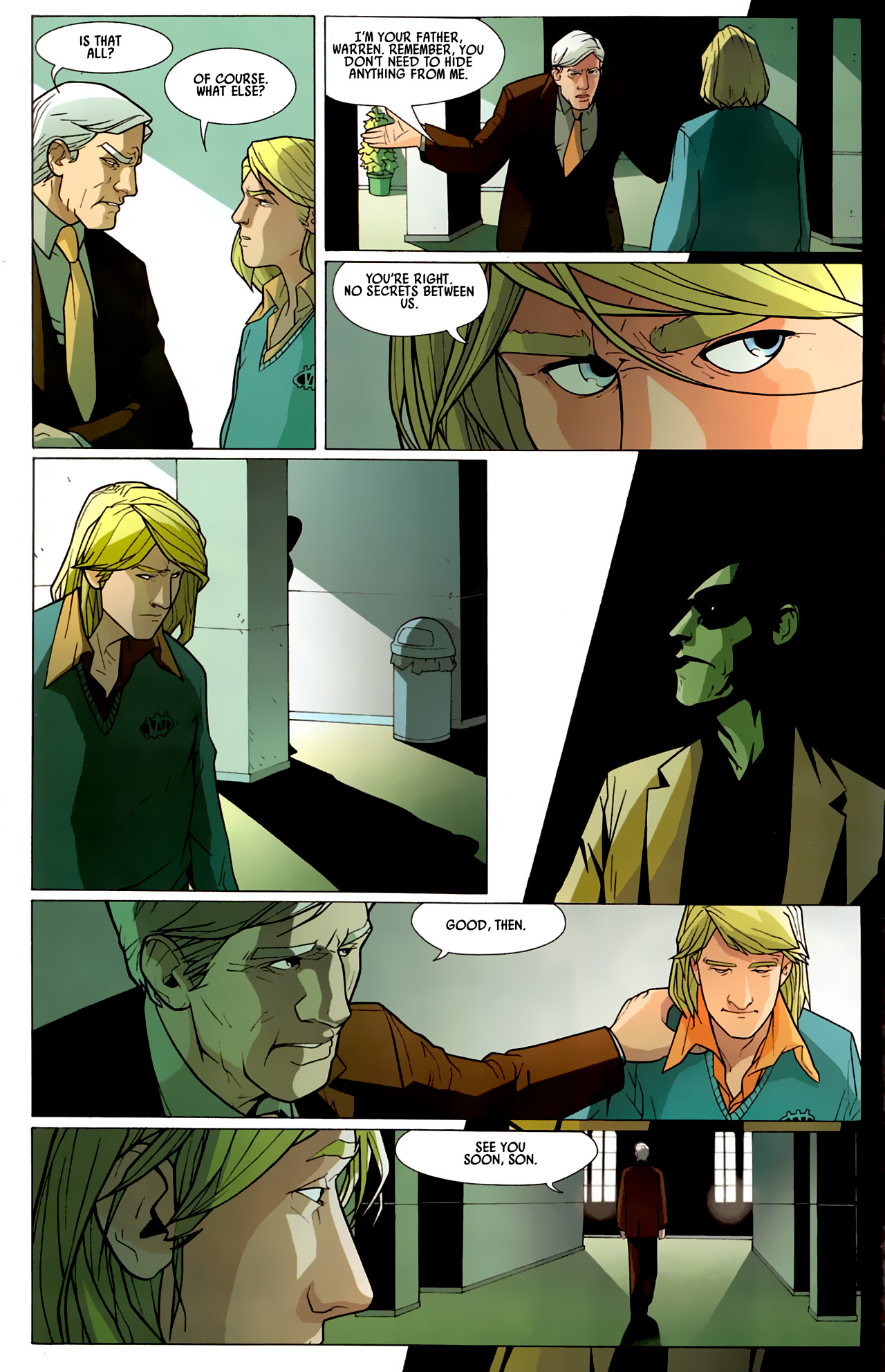 Read online X-Campus comic -  Issue #2 - 14