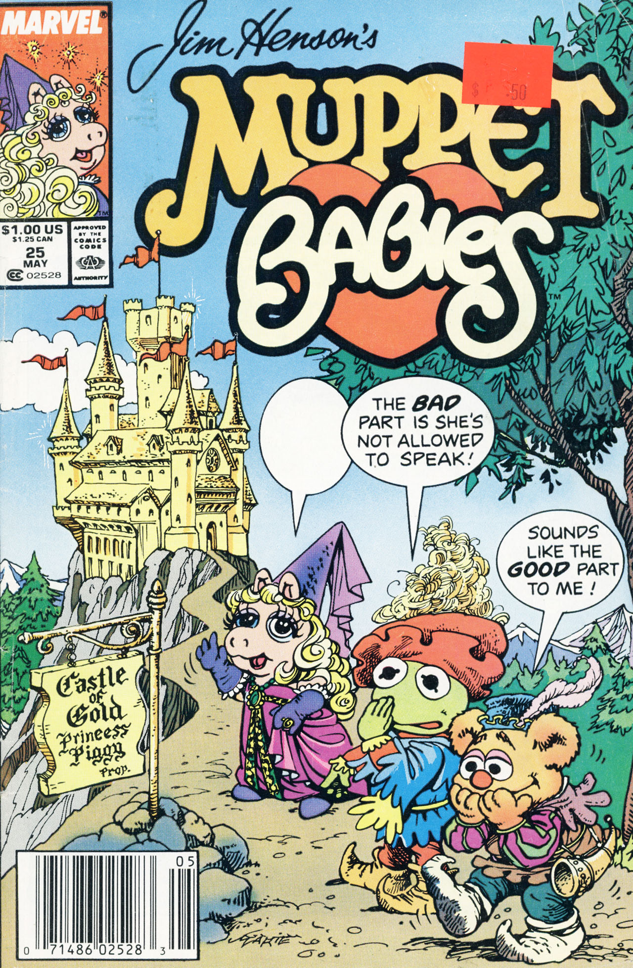 Read online Muppet Babies comic -  Issue #25 - 1