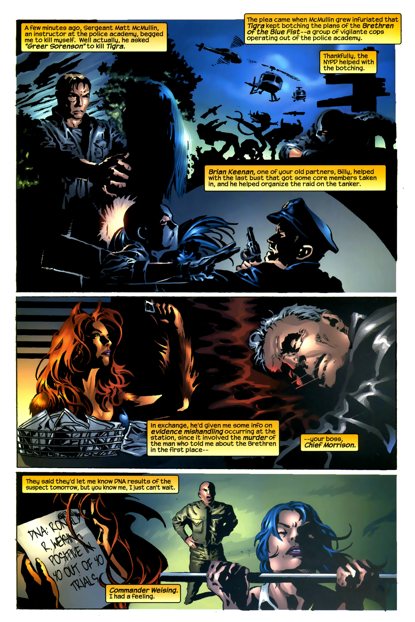 Read online Tigra comic -  Issue #4 - 4