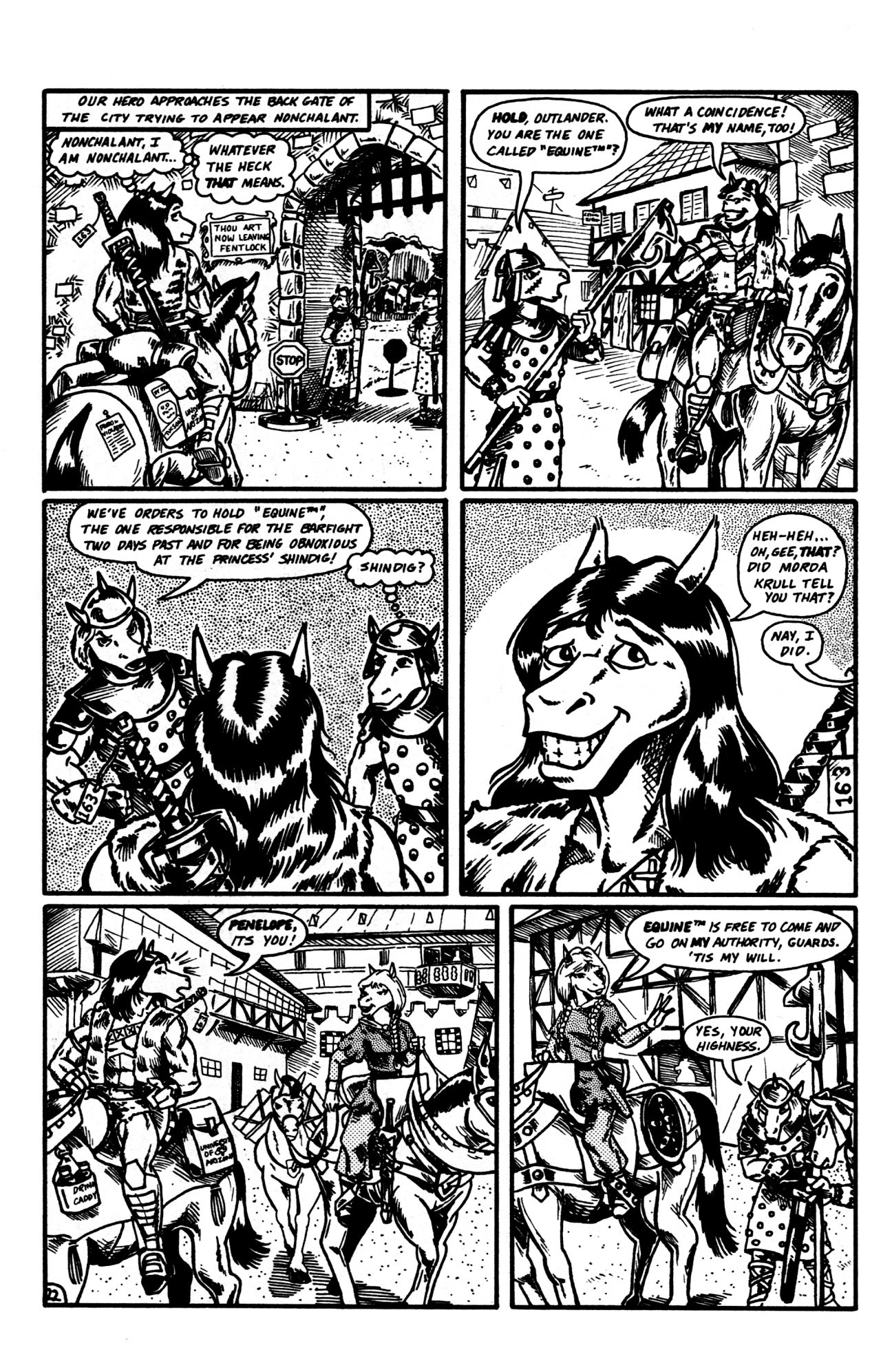 Read online Equine, The Uncivilized comic -  Issue #3 - 24