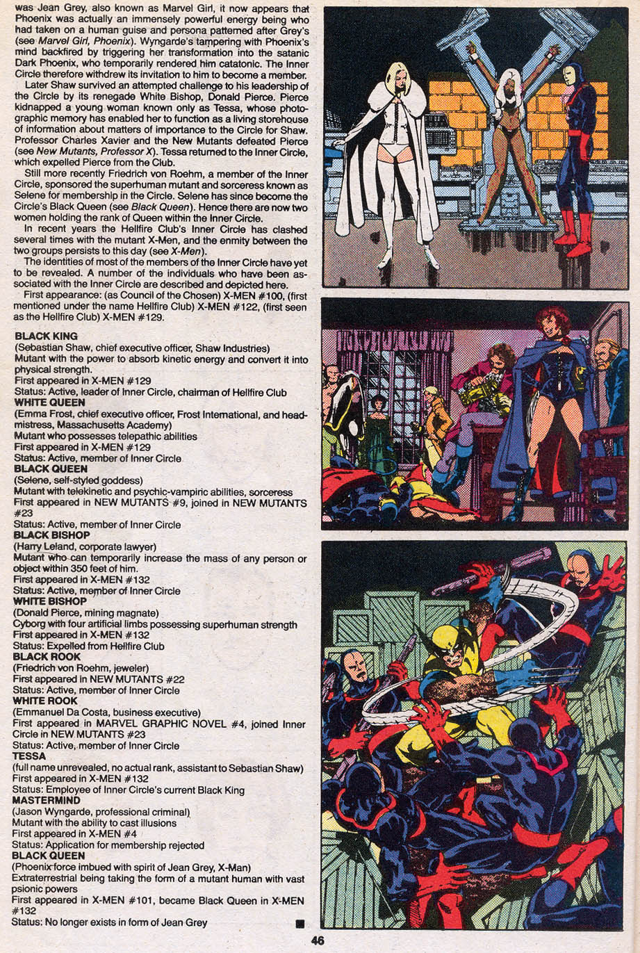 Read online The Official Handbook of the Marvel Universe Deluxe Edition comic -  Issue #5 - 48