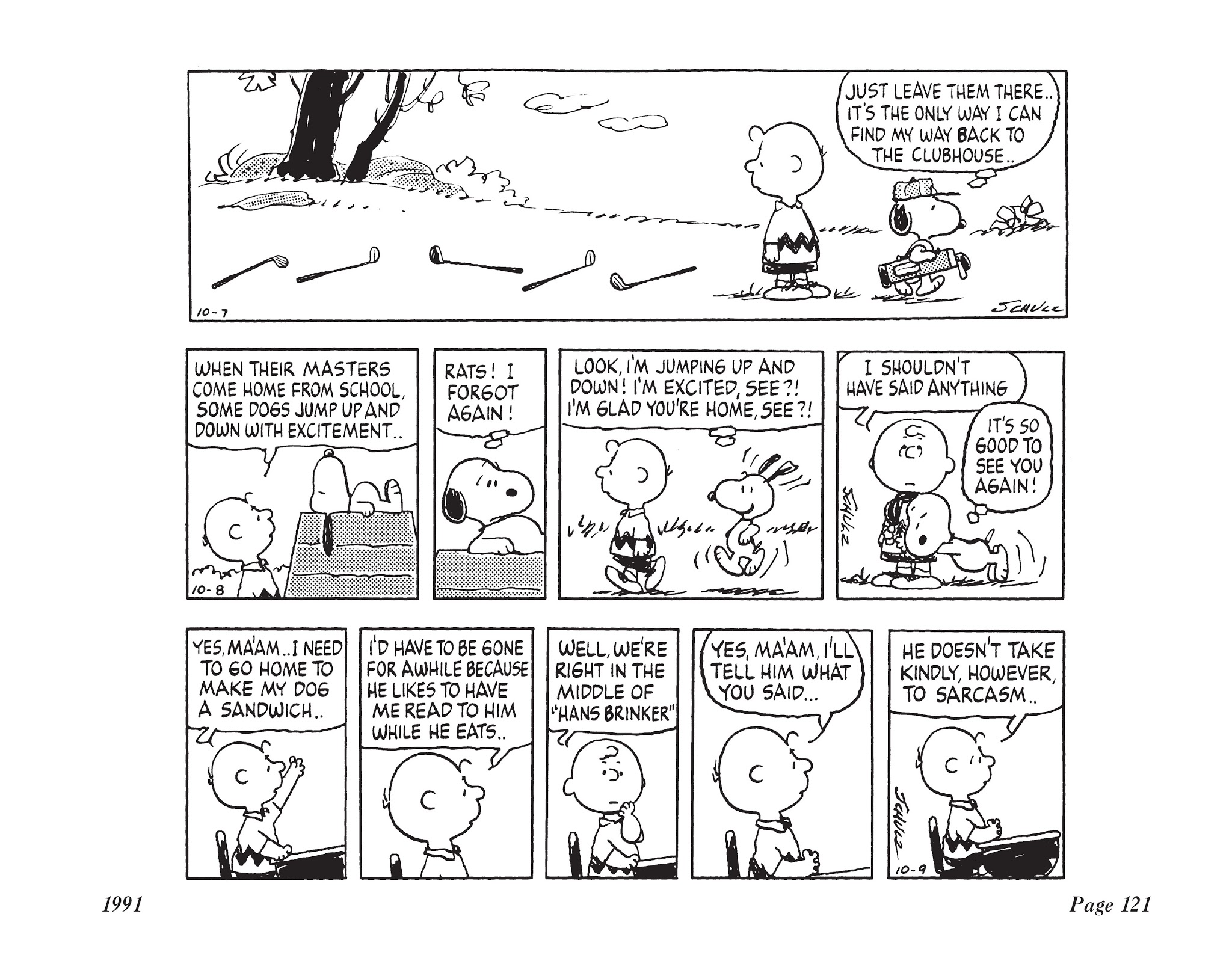 Read online The Complete Peanuts comic -  Issue # TPB 21 - 135