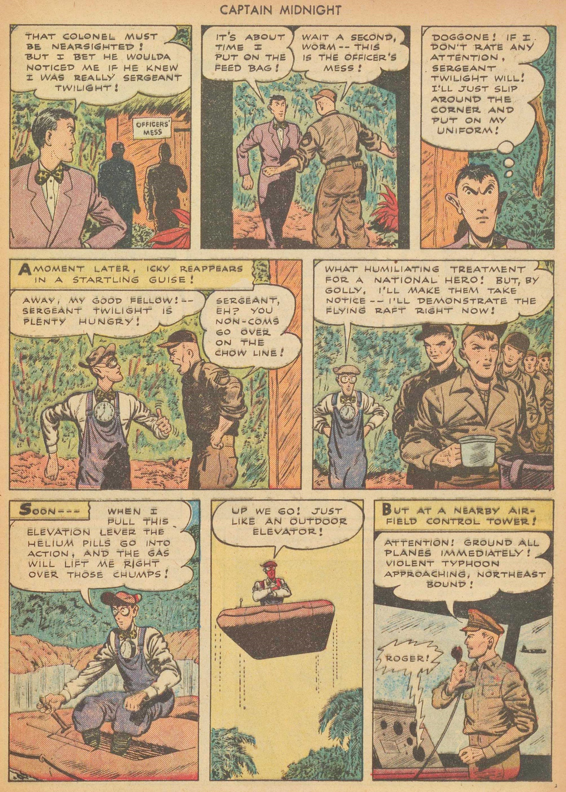 Read online Captain Midnight (1942) comic -  Issue #27 - 17