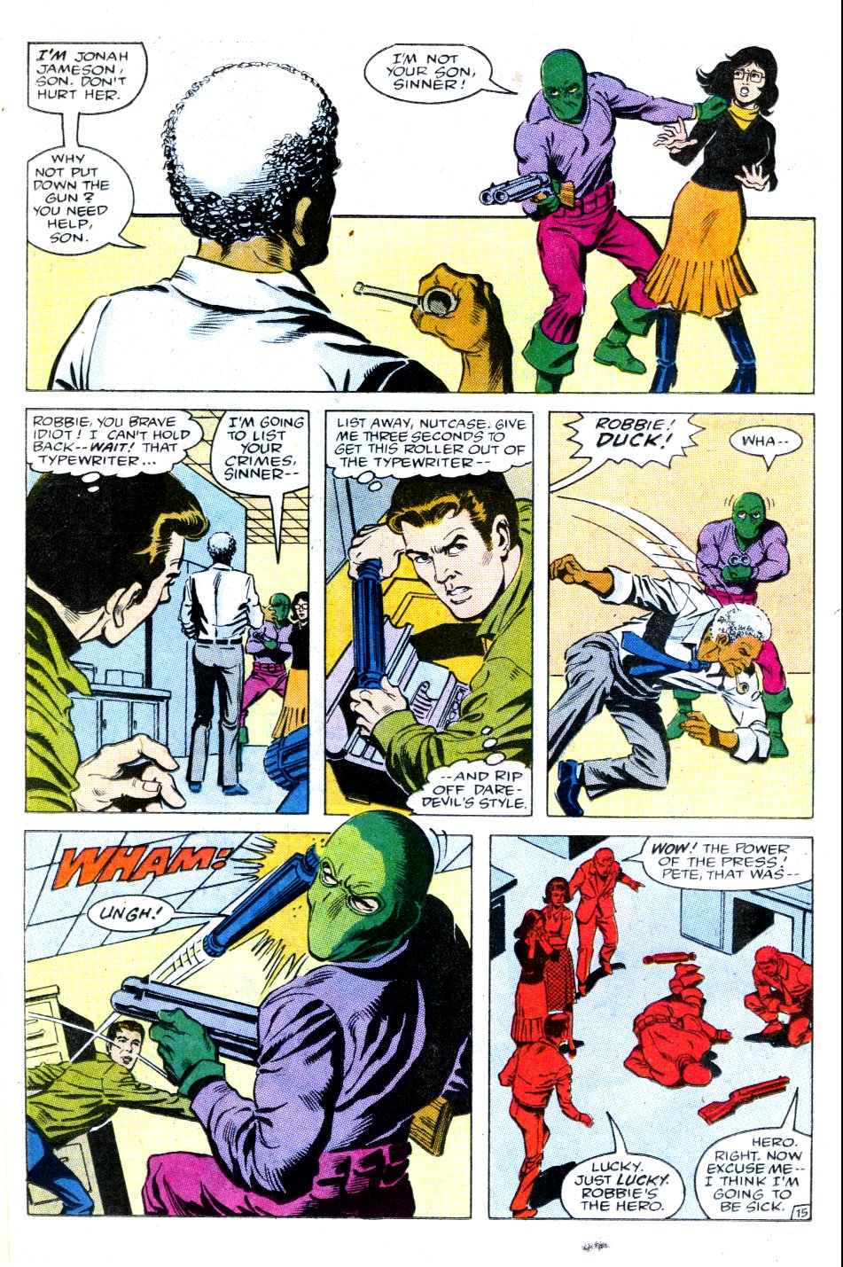 Read online The Spectacular Spider-Man (1976) comic -  Issue #109 - 16