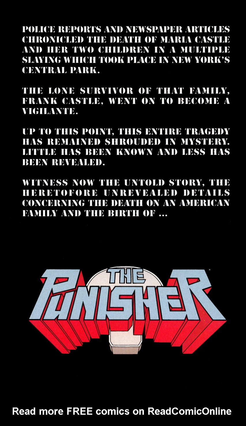 Read online The Punisher: Year One comic -  Issue #1 - 3