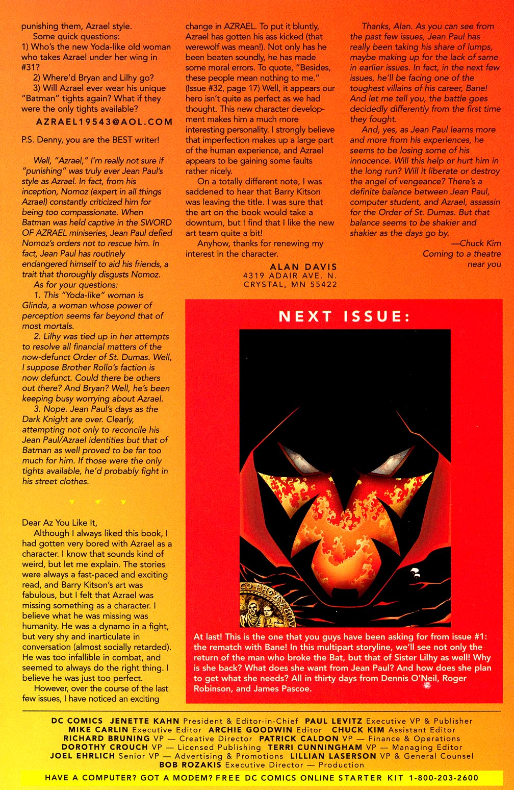 Read online Azrael (1995) comic -  Issue #35 - 25