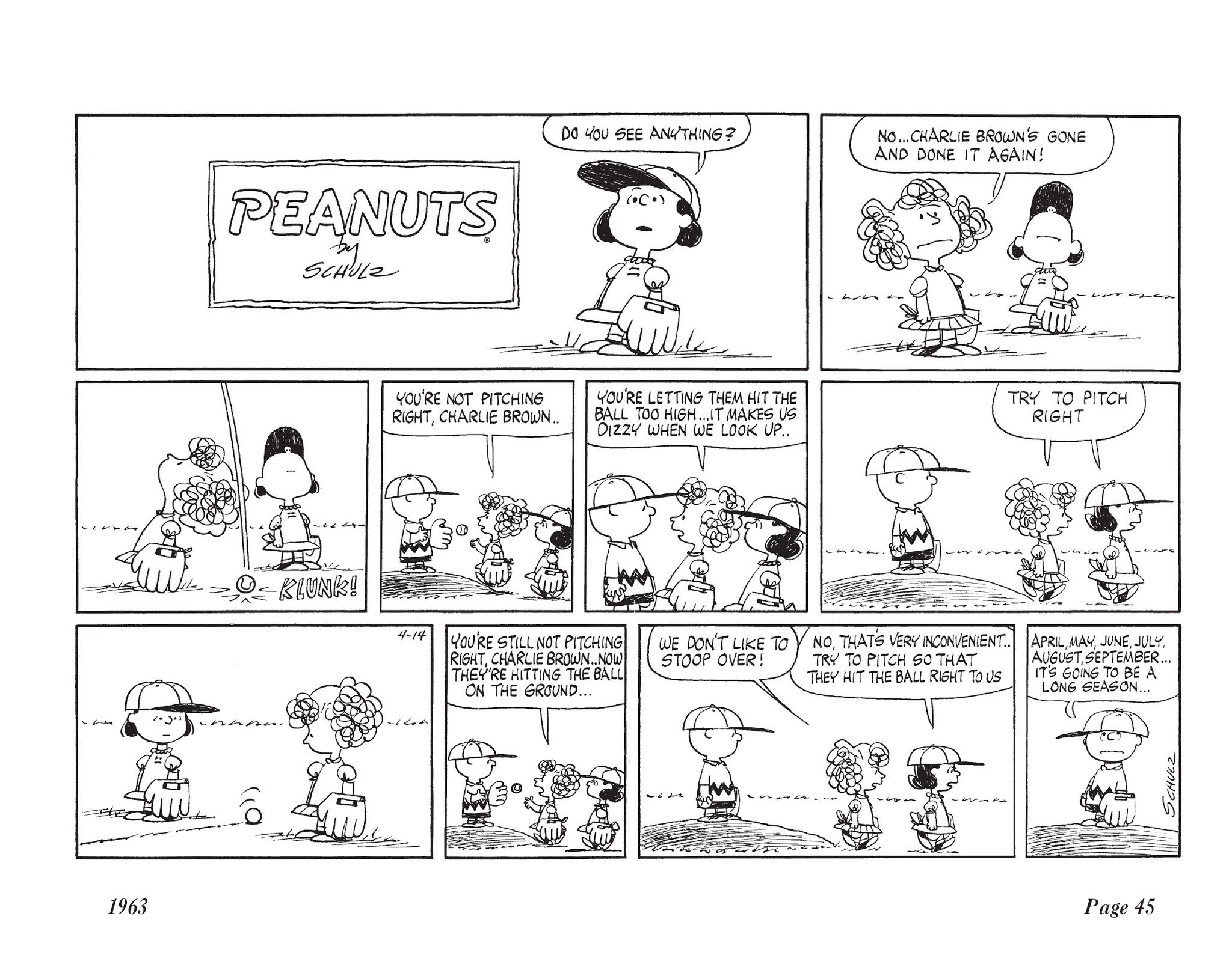 Read online The Complete Peanuts comic -  Issue # TPB 7 - 56