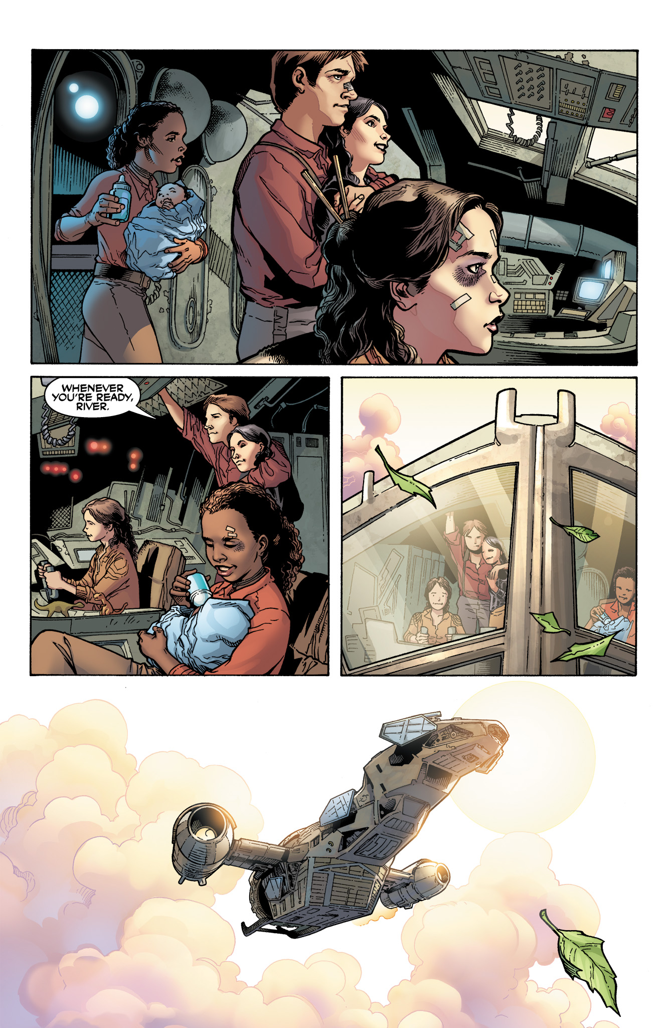 Read online Serenity: Firefly Class 03-K64  Leaves on the Wind comic -  Issue #6 - 27