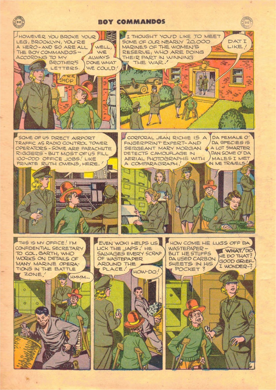 Read online Boy Commandos comic -  Issue #13 - 8