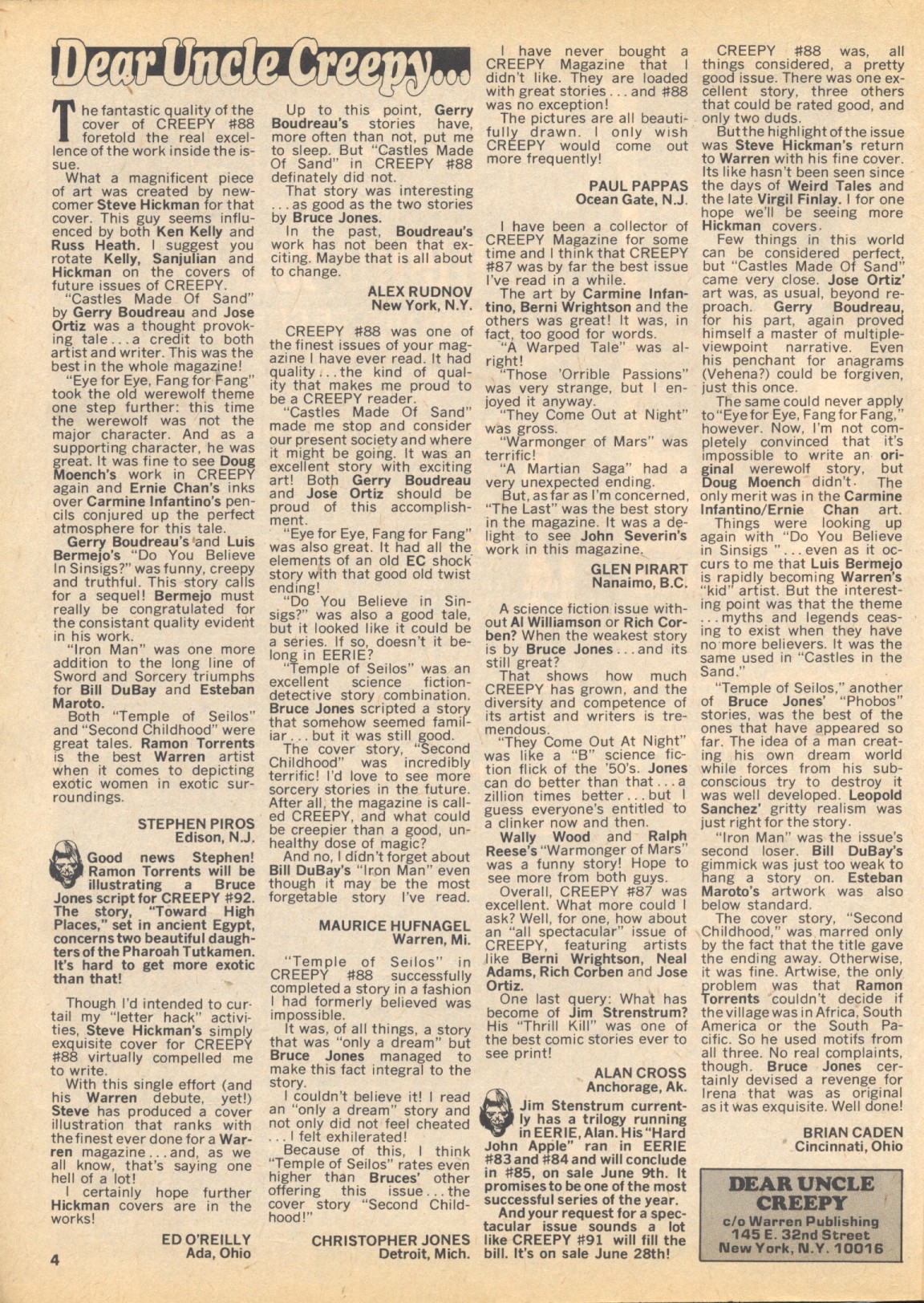 Read online Creepy (1964) comic -  Issue #90 - 4