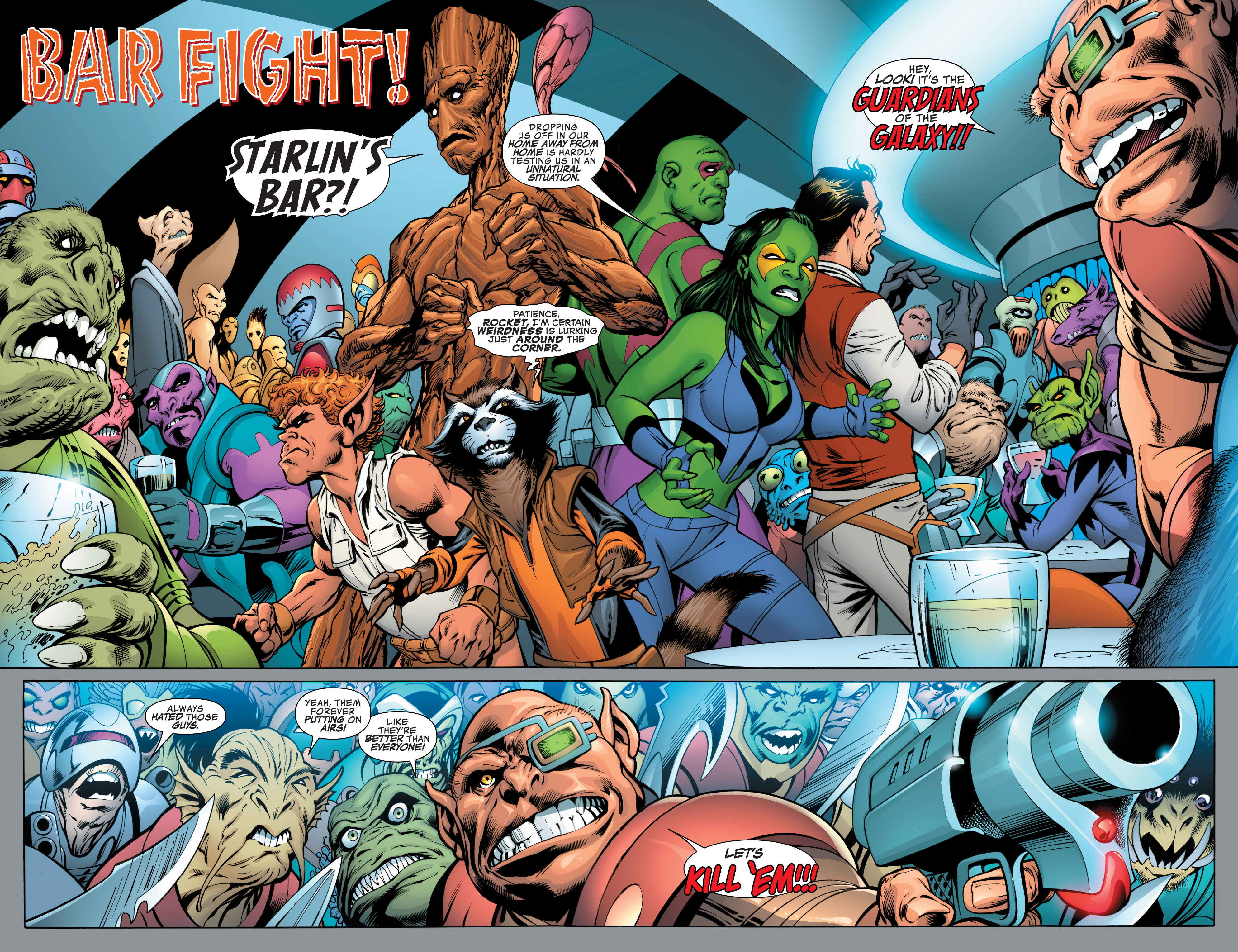 Read online Guardians of the Galaxy: Mother Entropy comic -  Issue #3 - 5