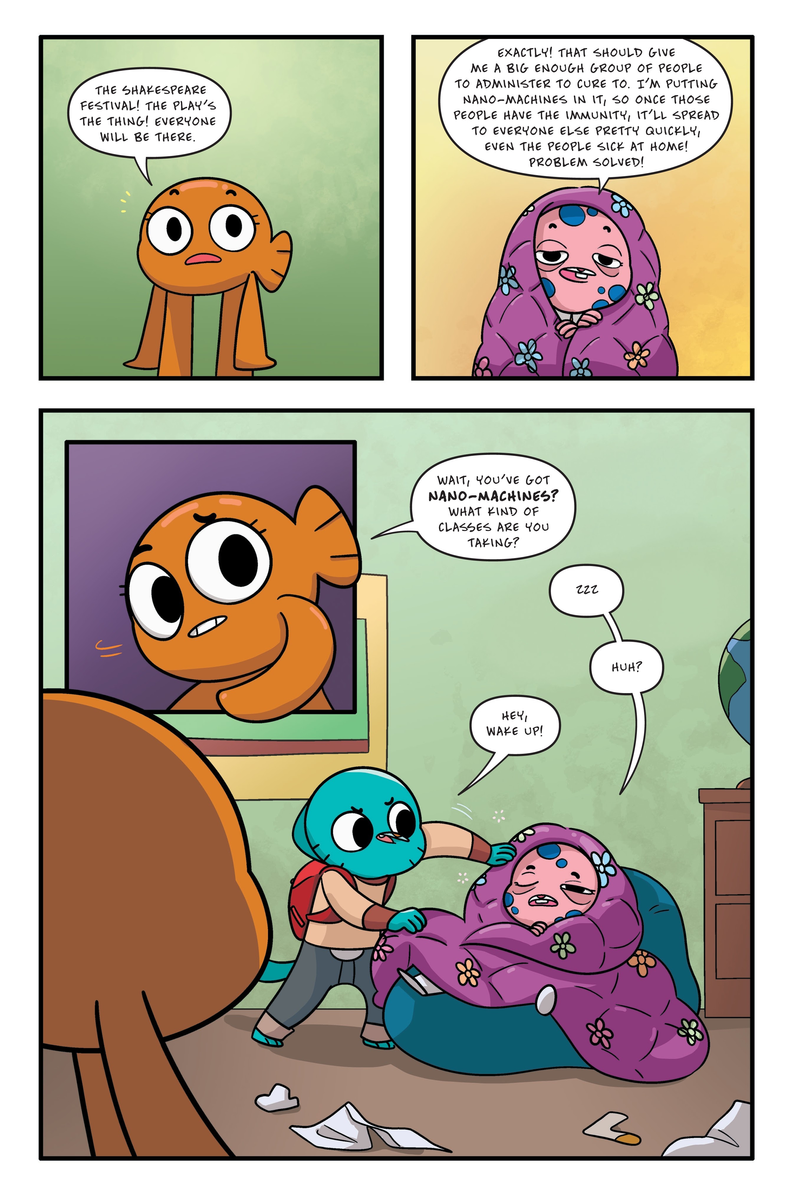 Read online The Amazing World of Gumball: Midsummer Nightmare comic -  Issue # TPB - 80