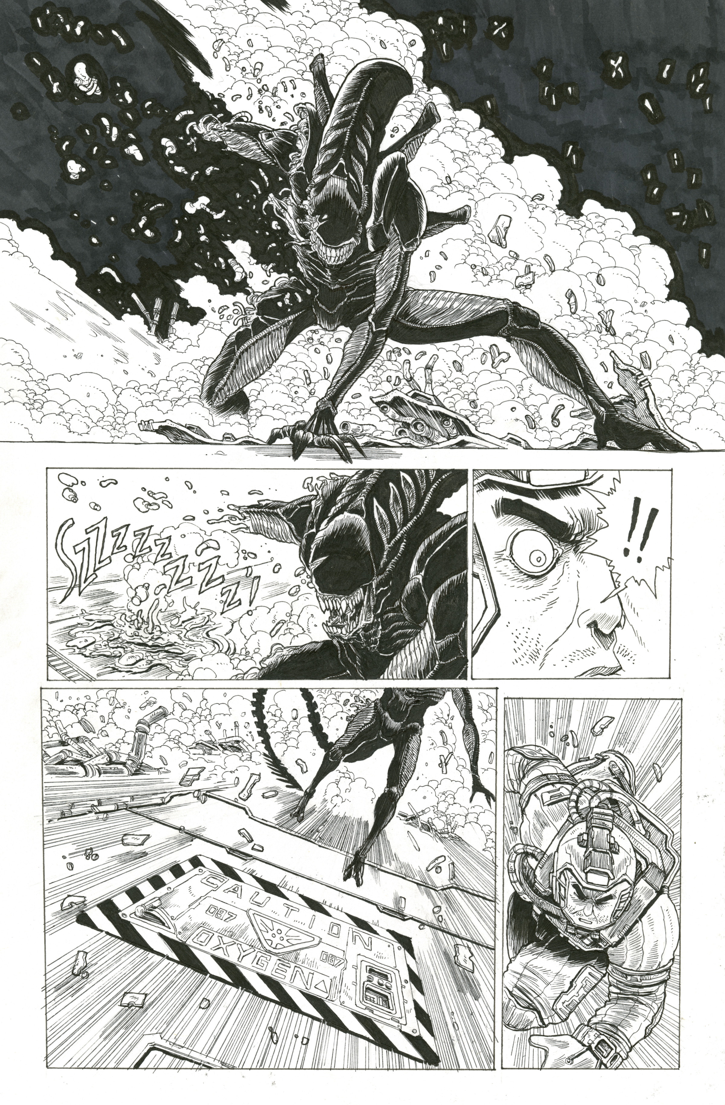 Read online Grunt: The Art and Unpublished Comics of James Stokoe comic -  Issue # TPB (Part 1) - 65