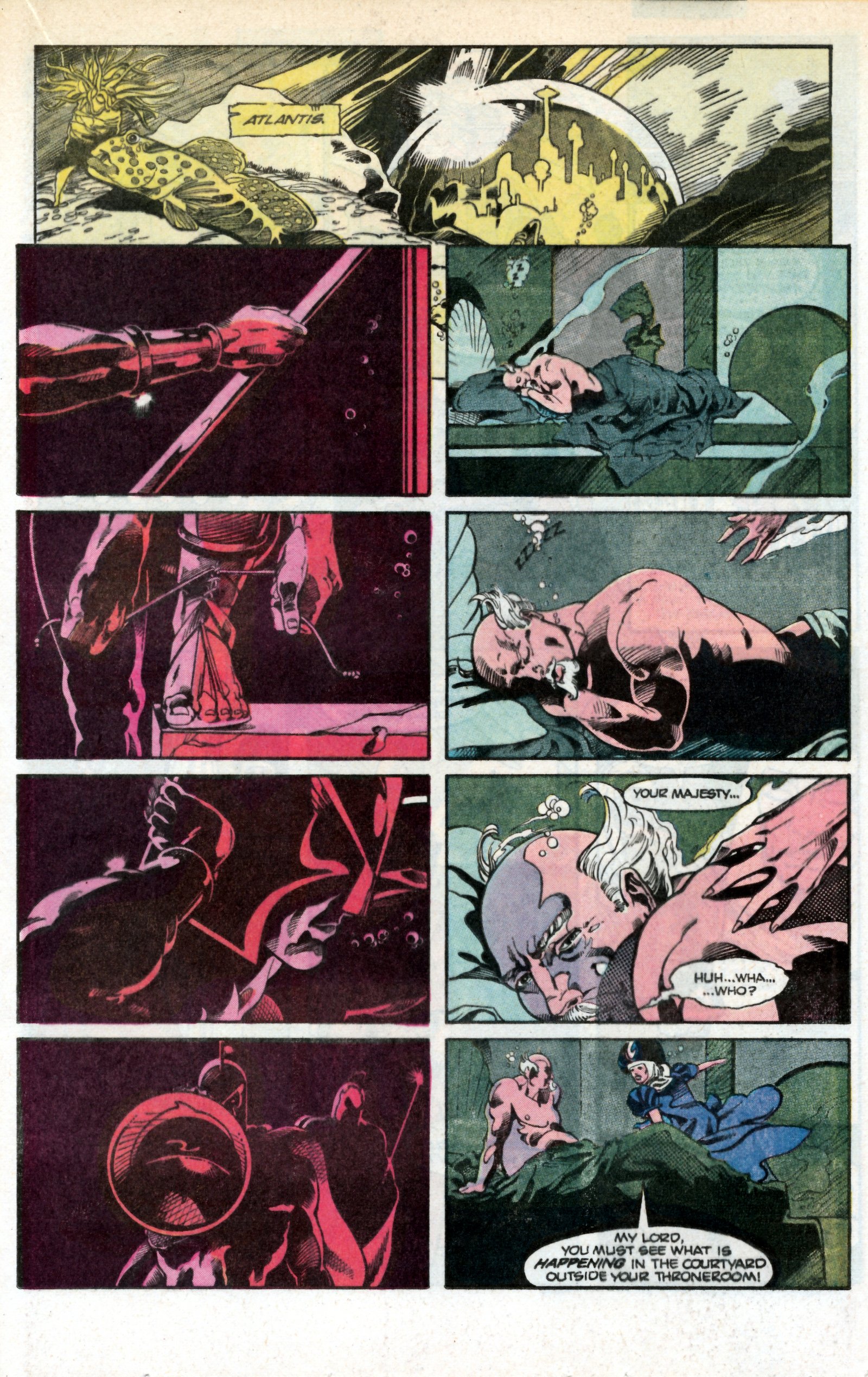 Read online Aquaman (1986) comic -  Issue #1 - 16