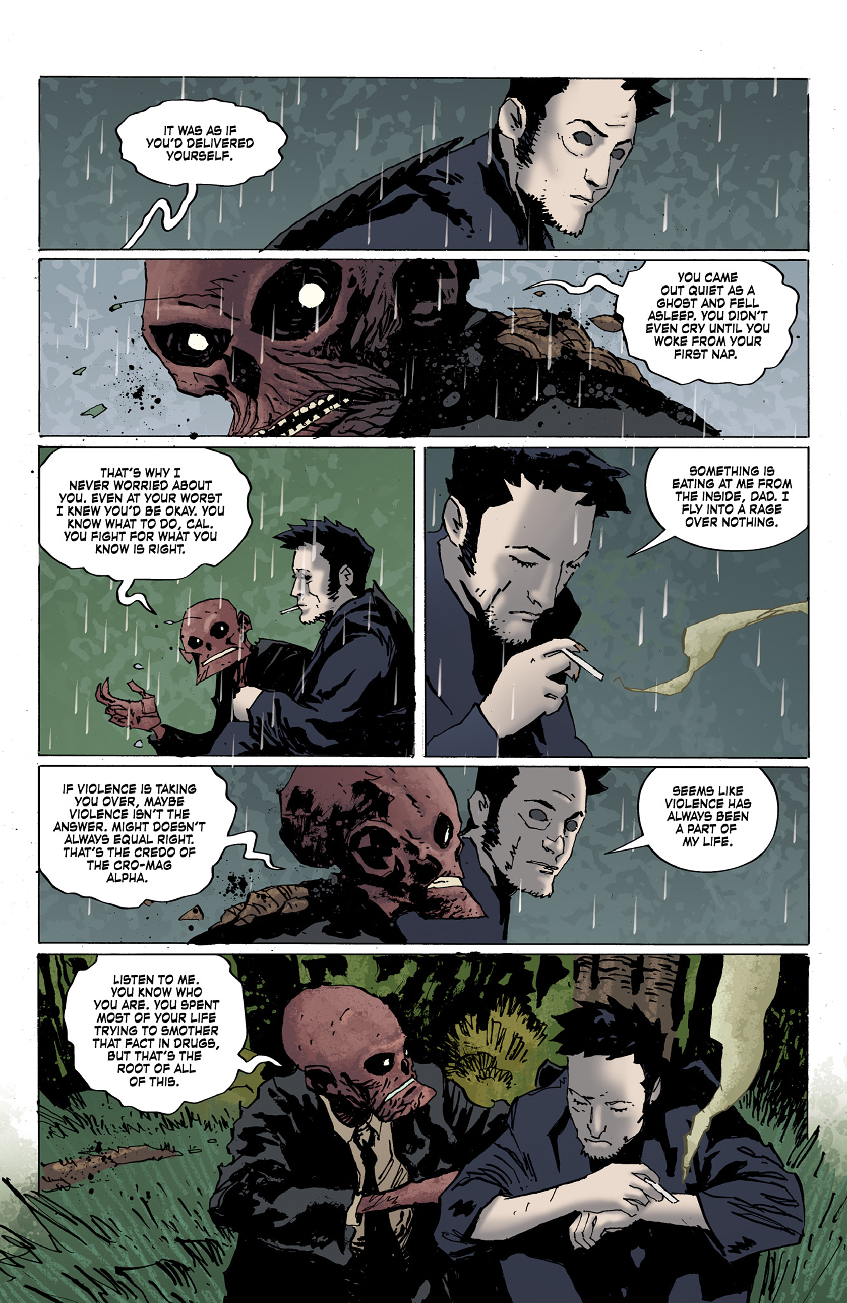 Read online Criminal Macabre: The Third Child comic -  Issue #3 - 6