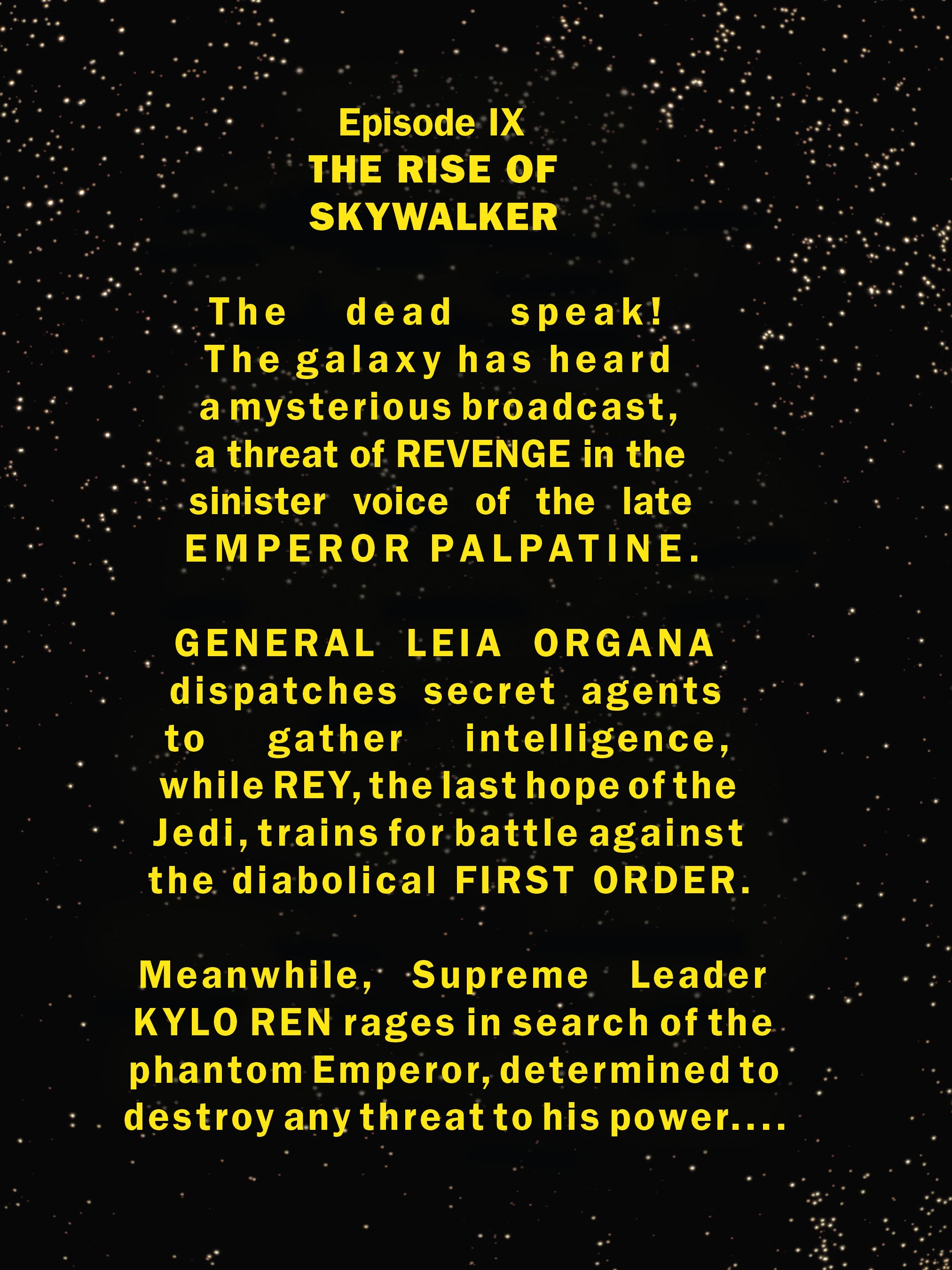 Read online Star Wars: The Rise of Skywalker Graphic Novel Adaptation comic -  Issue # TPB - 8