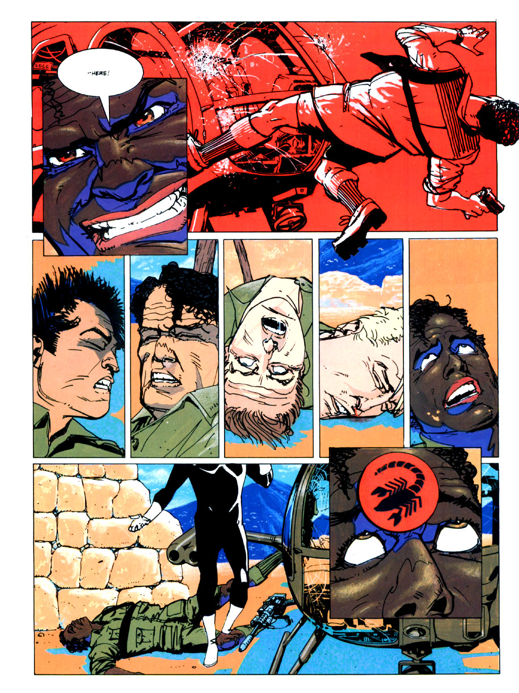 Read online Marvel Graphic Novel comic -  Issue #50 - Wolverine & Nick Fury - The Scorpio Connection - 9