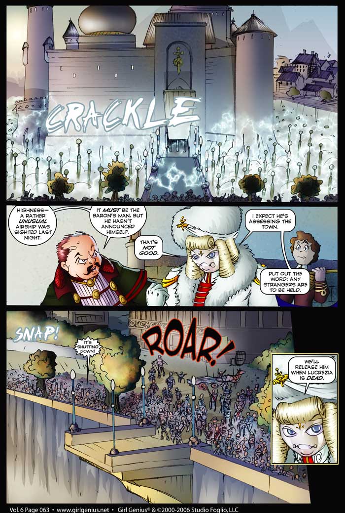 Read online Girl Genius (2002) comic -  Issue #6 - 64