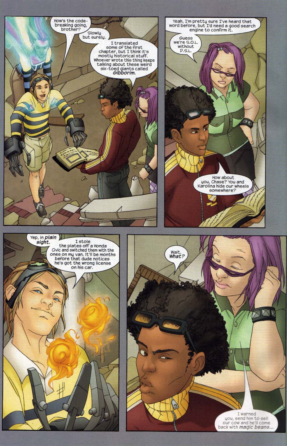 Read online Runaways (2003) comic -  Issue #7 - 11