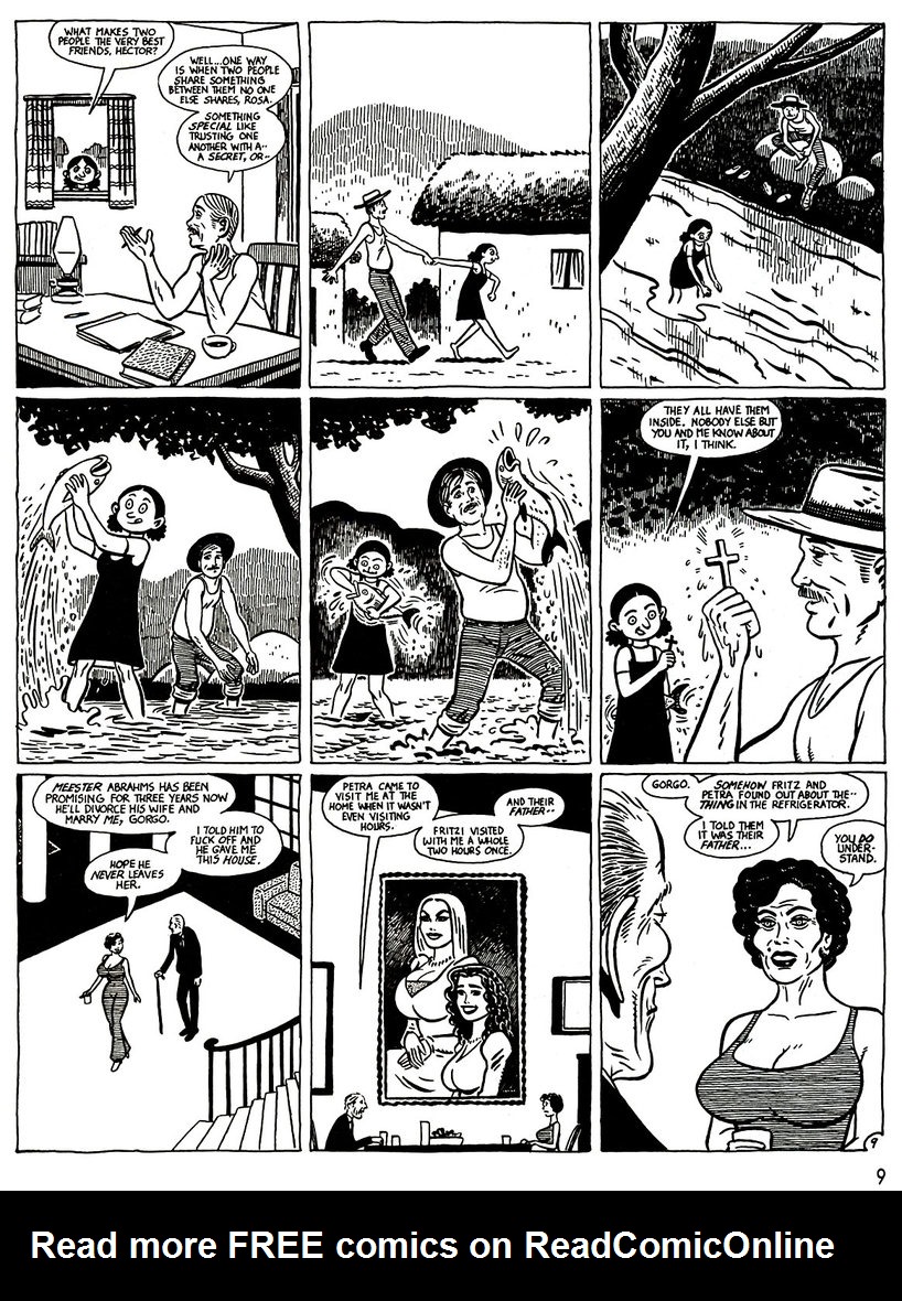 Read online Love and Rockets (1982) comic -  Issue #45 - 11
