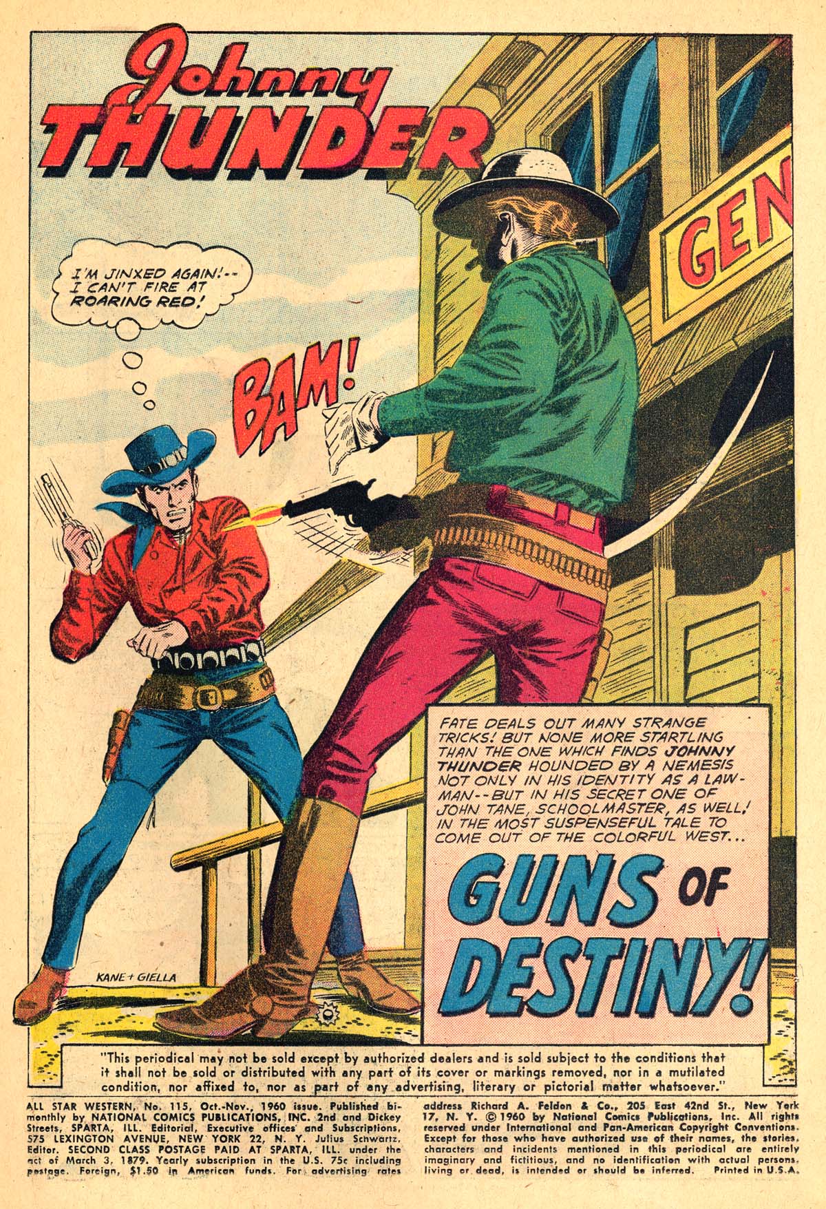 Read online All-Star Western (1951) comic -  Issue #115 - 3