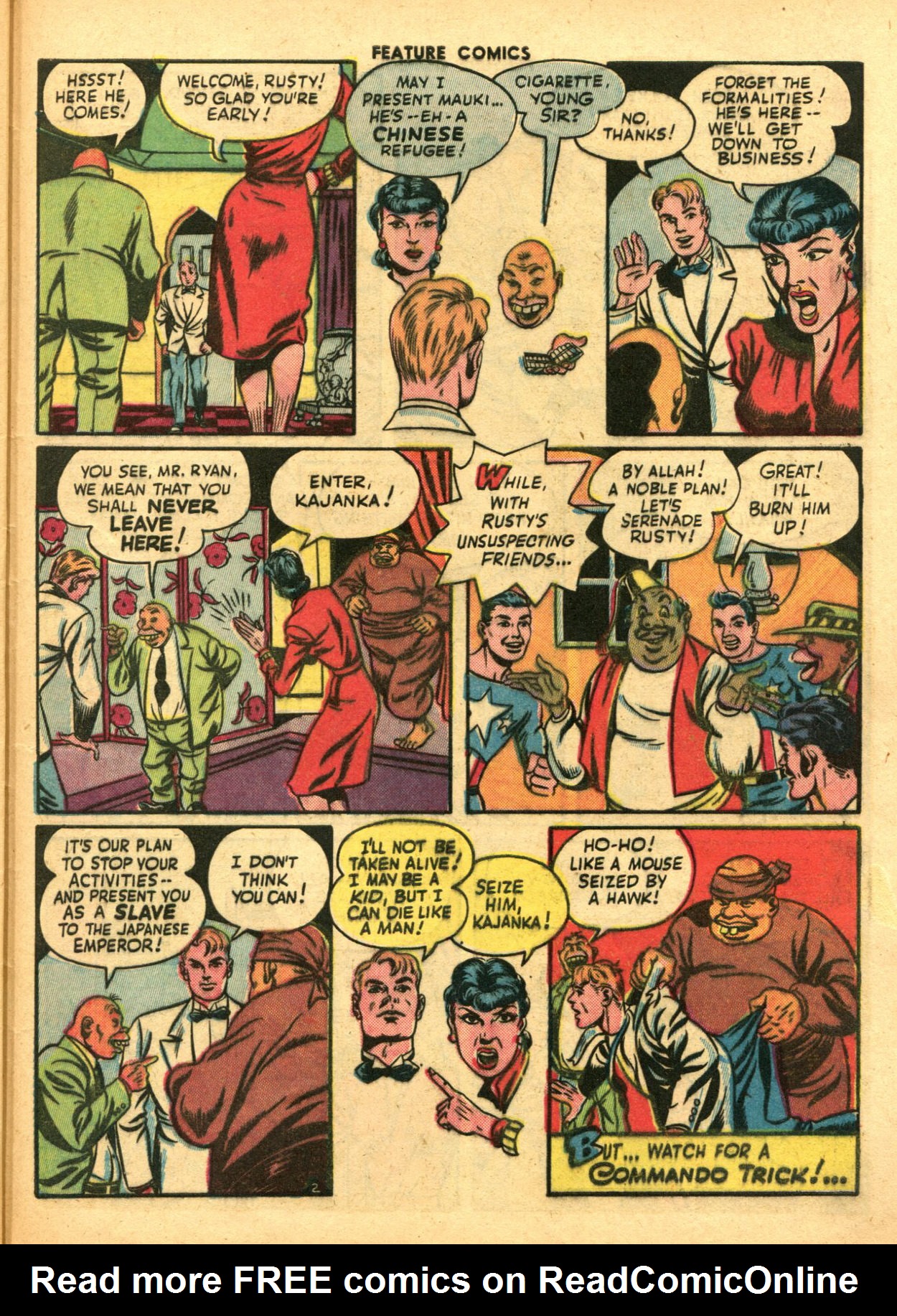 Read online Feature Comics comic -  Issue #78 - 53