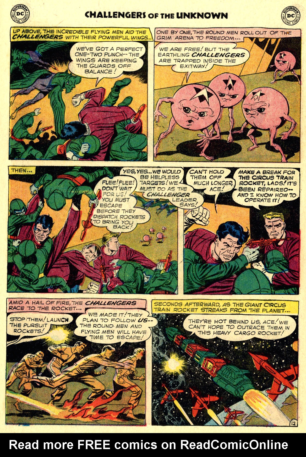 Read online Challengers of the Unknown (1958) comic -  Issue #6 - 16