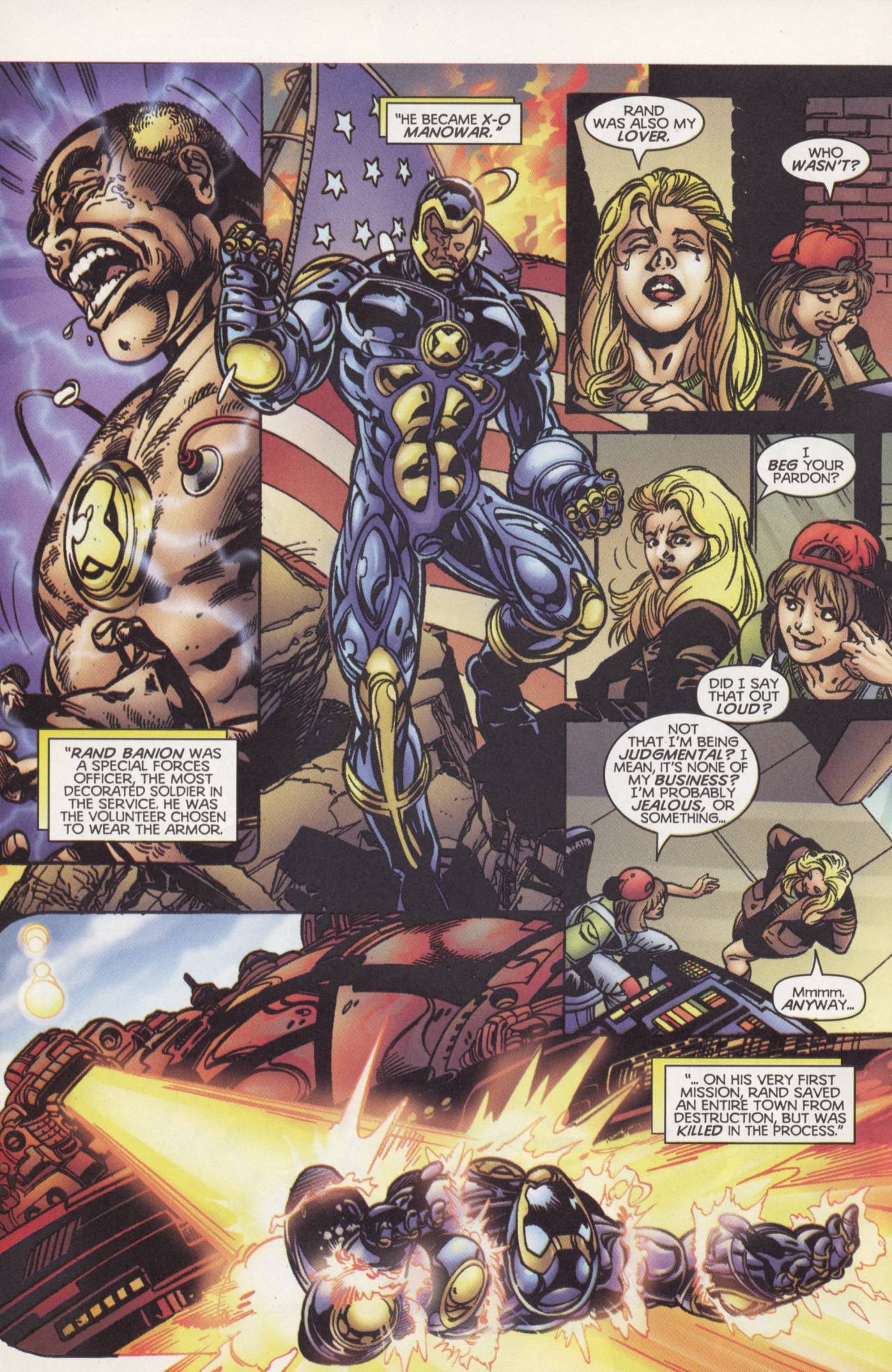 Read online X-O Manowar (1996) comic -  Issue #18 - 9