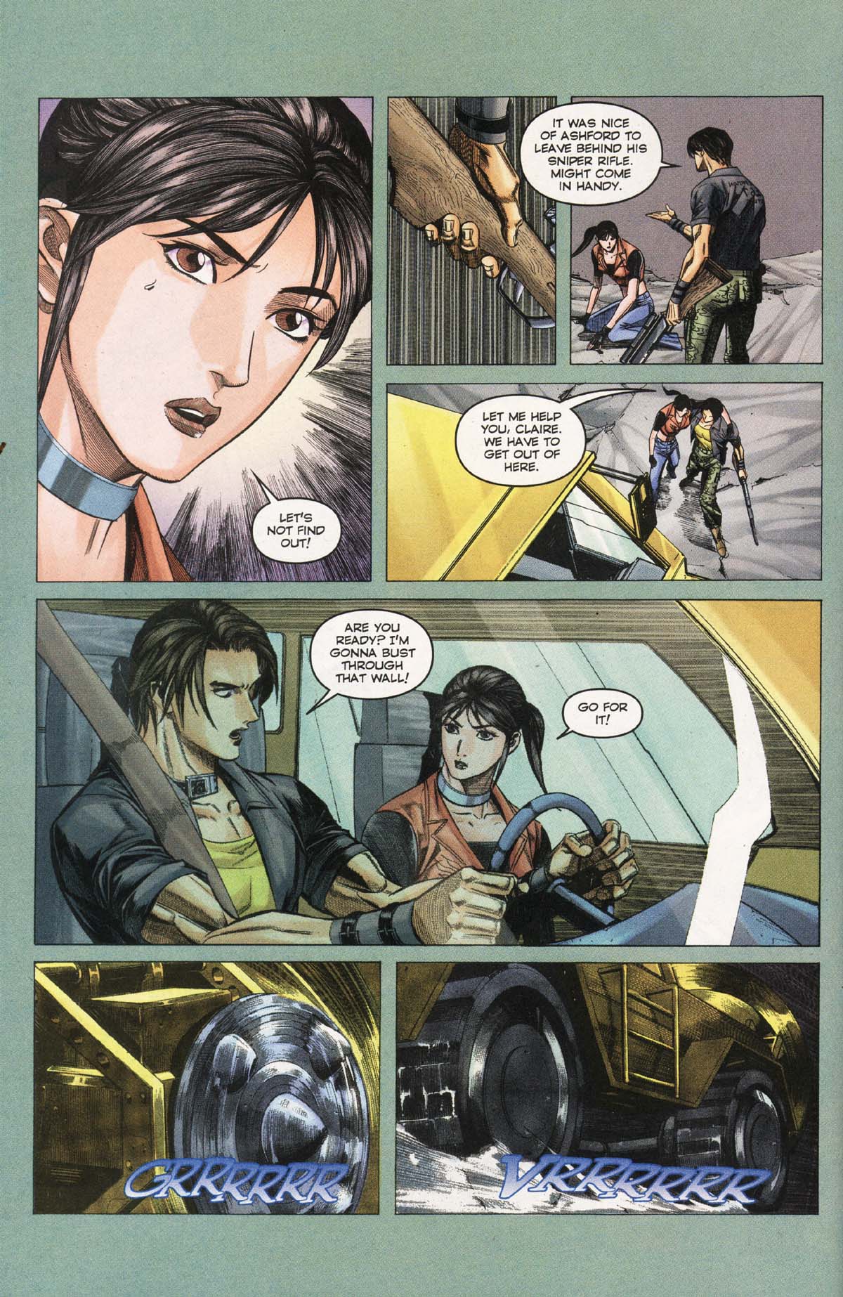 Read online Resident Evil Code: Veronica comic -  Issue #3 - 11