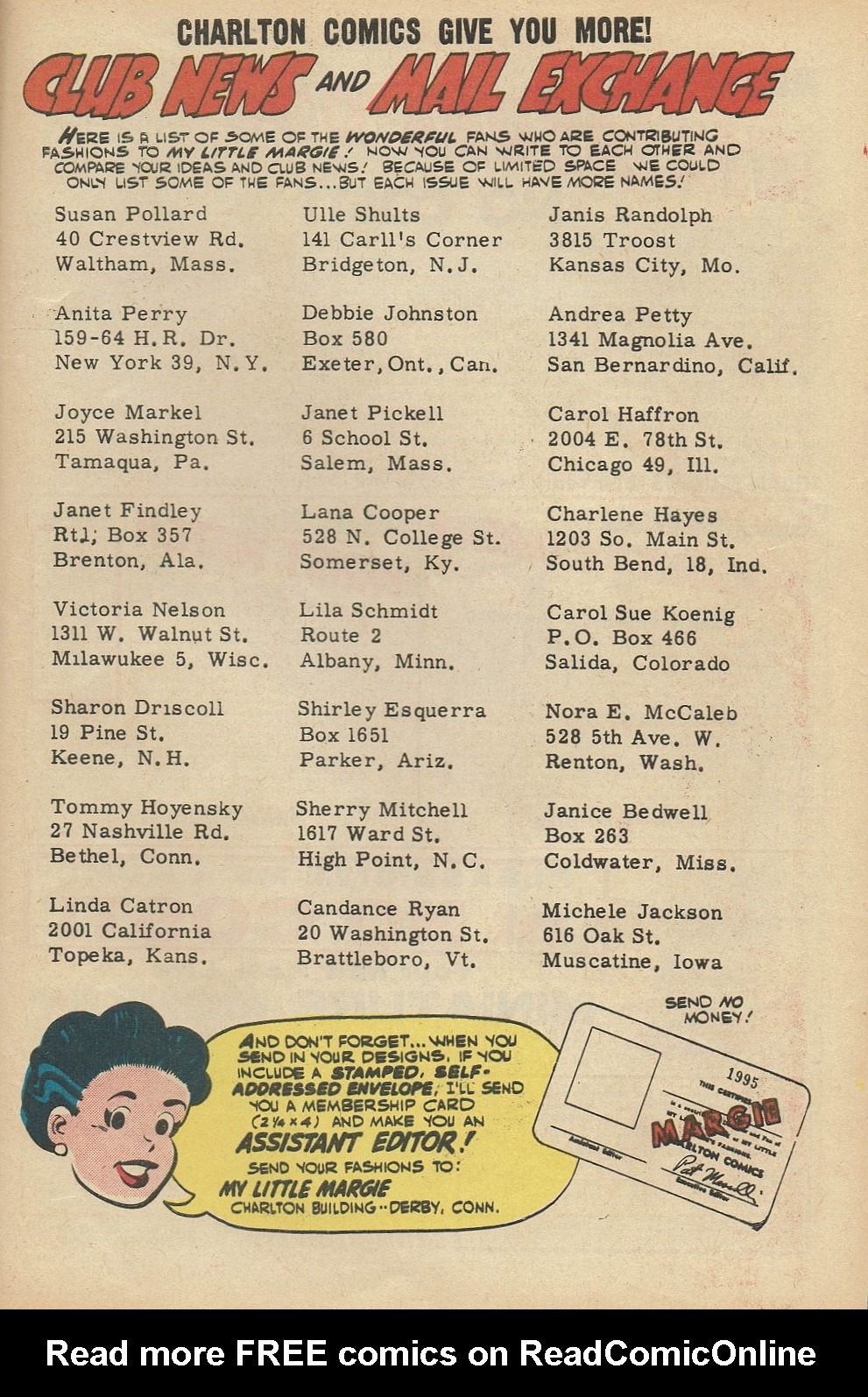 Read online My Little Margie (1954) comic -  Issue #39 - 33