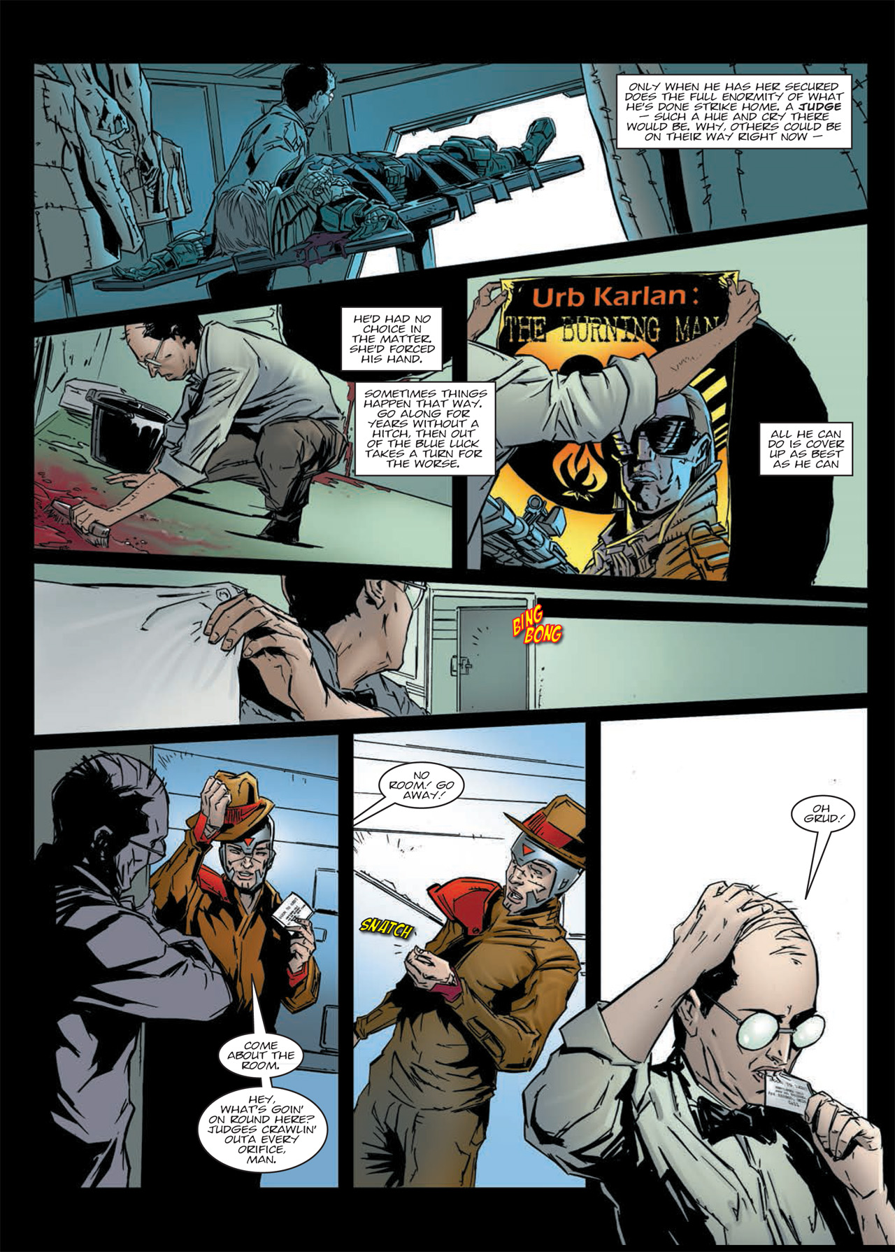 Read online Judge Dredd: Day of Chaos - The Fourth Faction comic -  Issue # TPB (Part 1) - 27