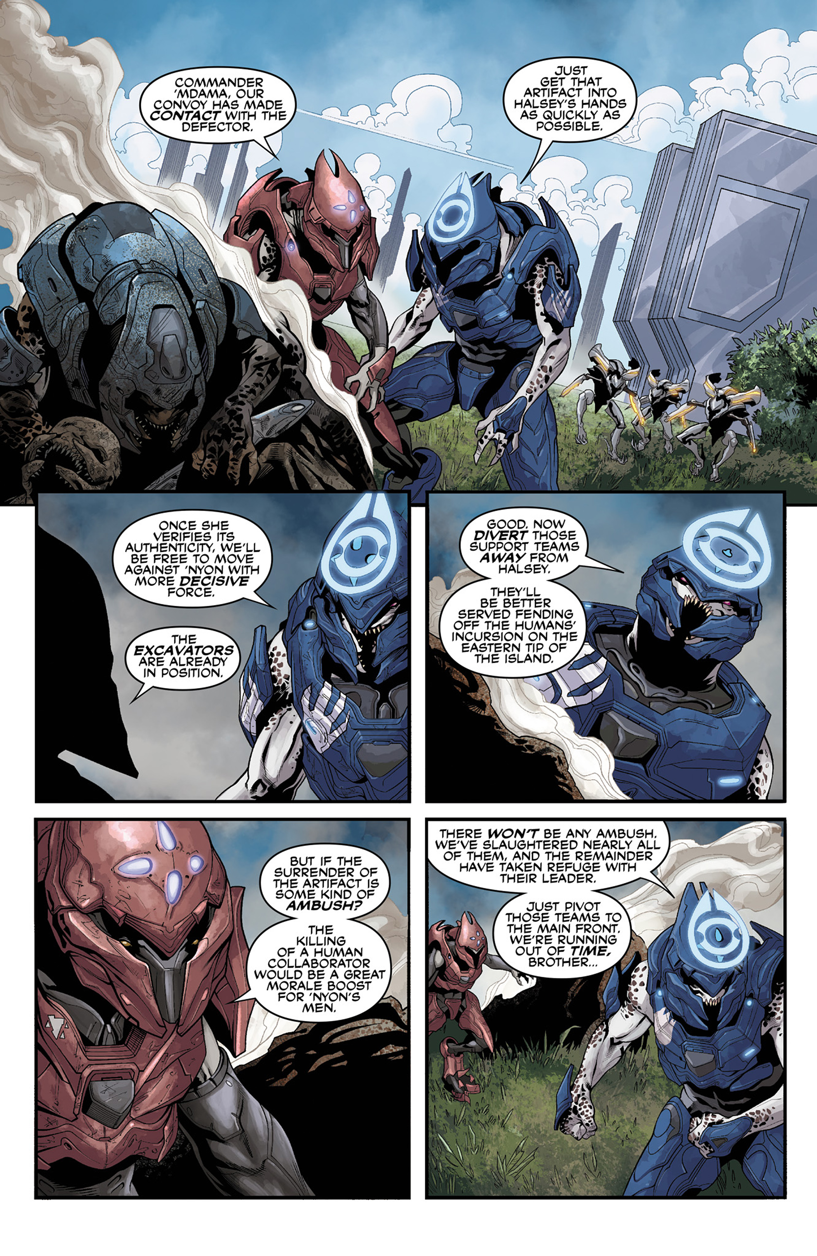 Read online Halo: Escalation comic -  Issue #16 - 5