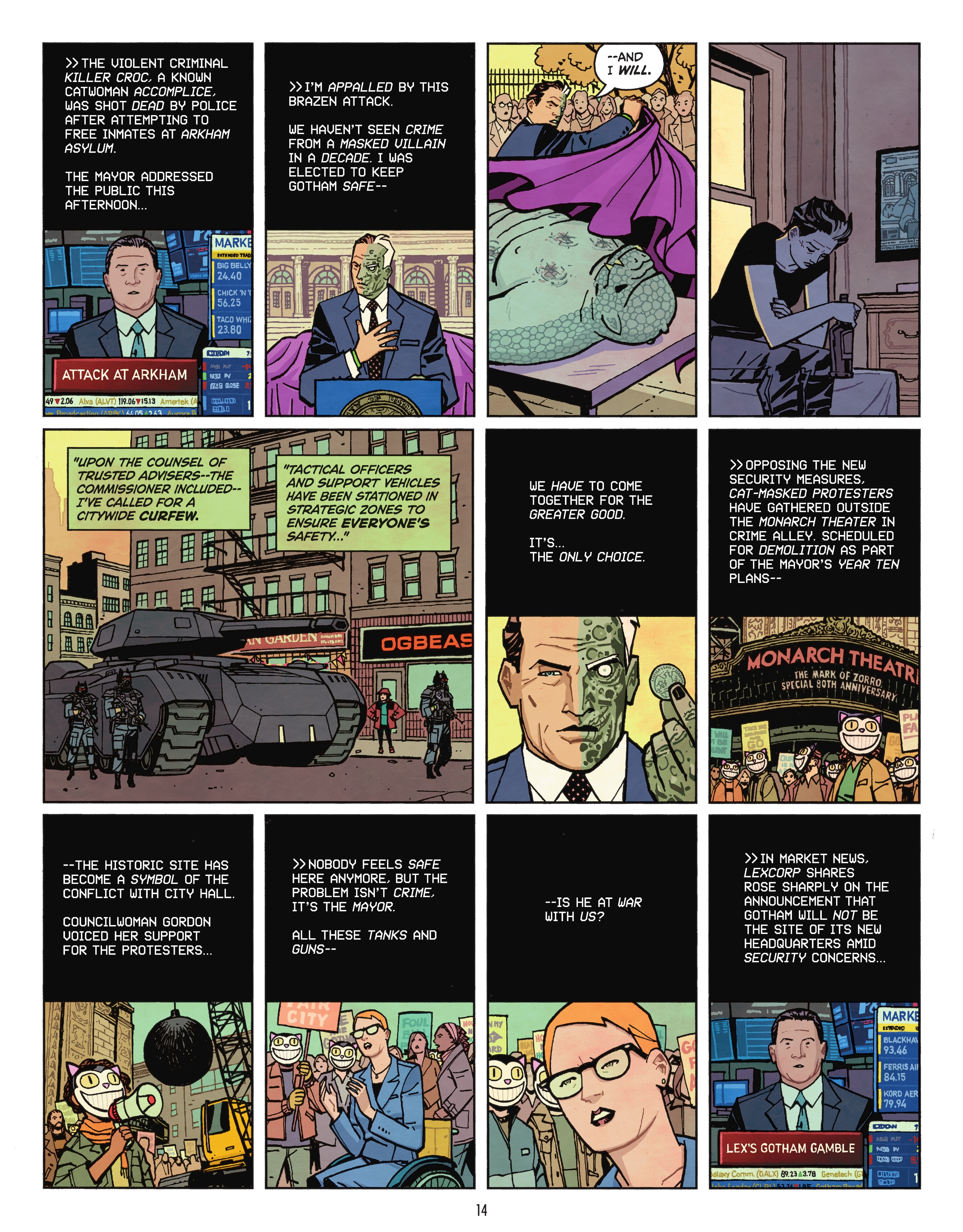 Read online Catwoman: Lonely City comic -  Issue #3 - 16