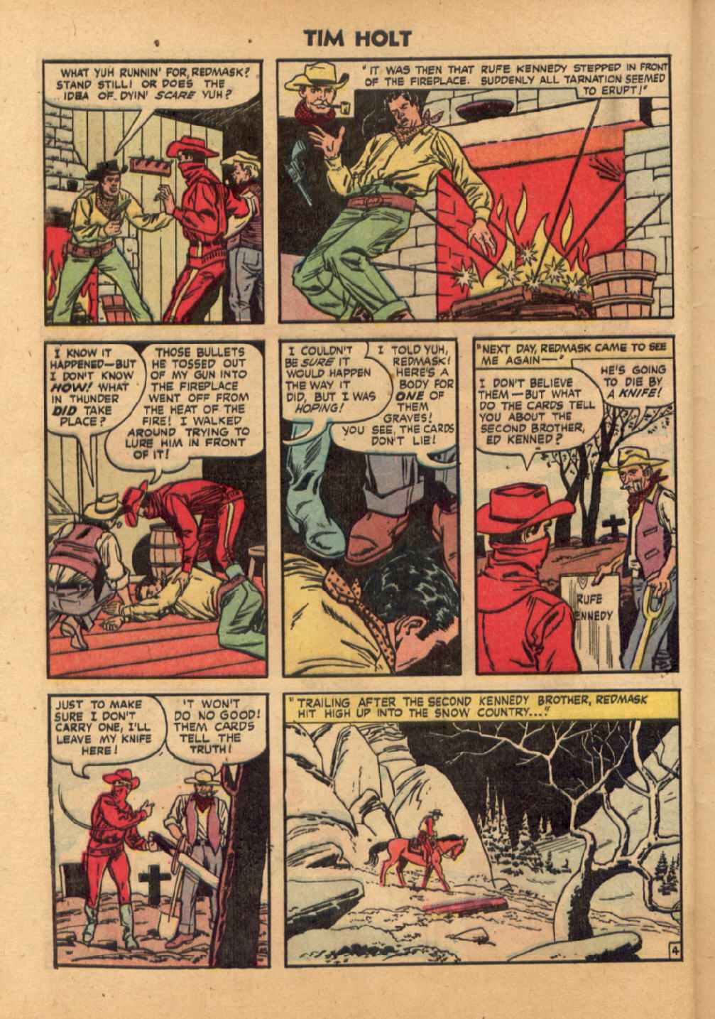 Read online Tim Holt comic -  Issue #32 - 30