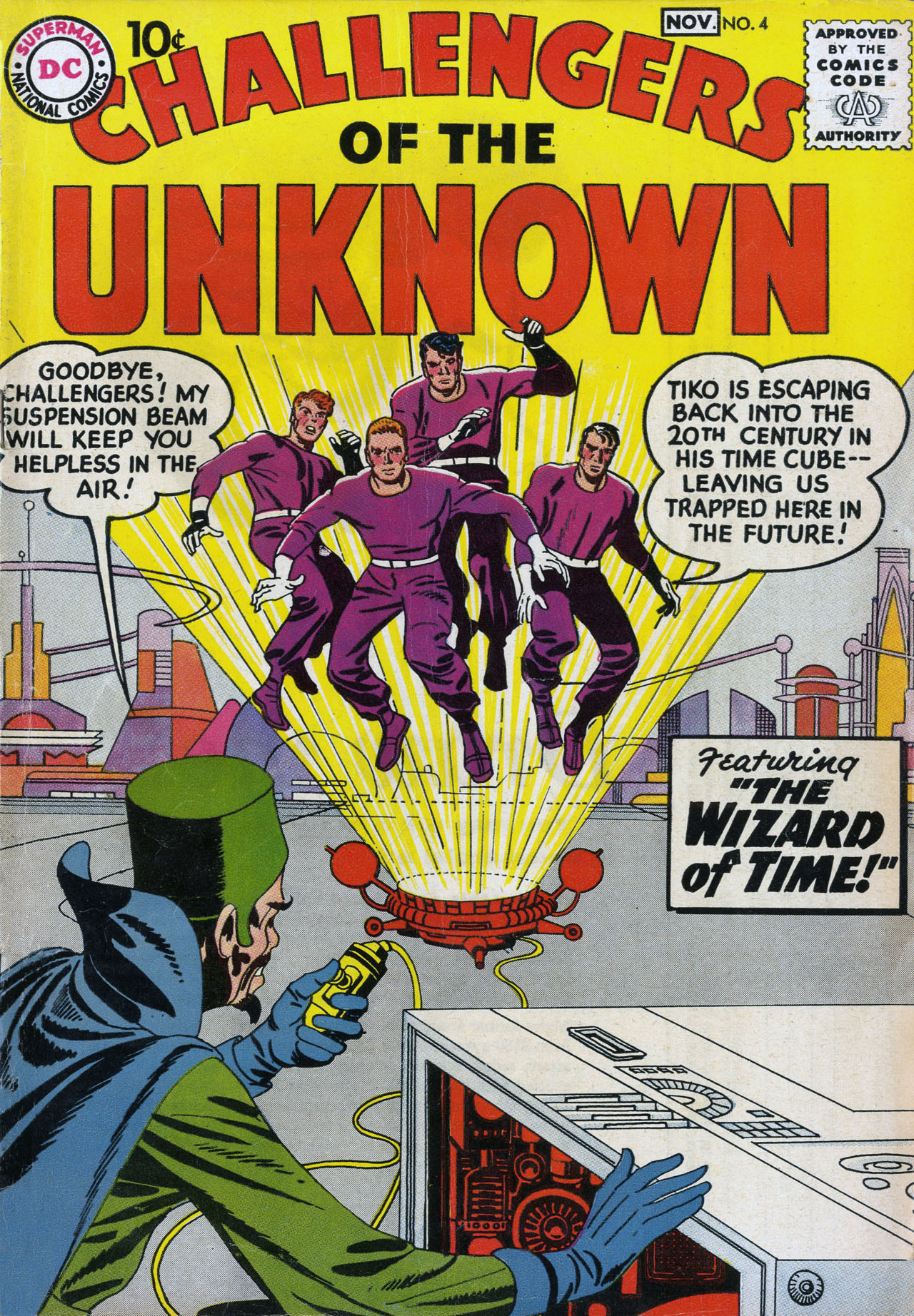 Challengers of the Unknown (1958) Issue #4 #4 - English 1