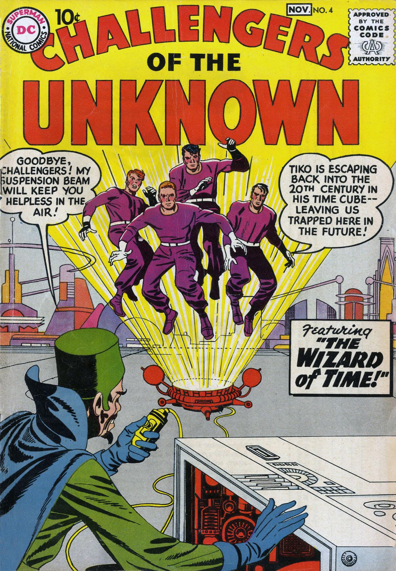Read online Challengers of the Unknown (1958) comic -  Issue #4 - 1