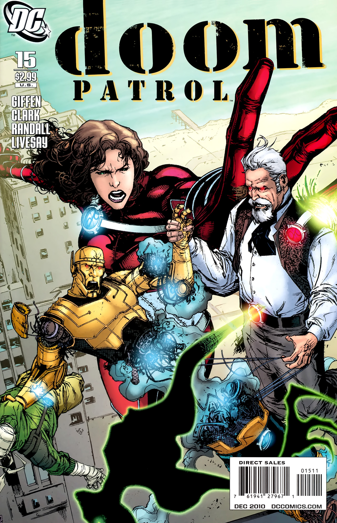 Read online Doom Patrol (2009) comic -  Issue #15 - 1
