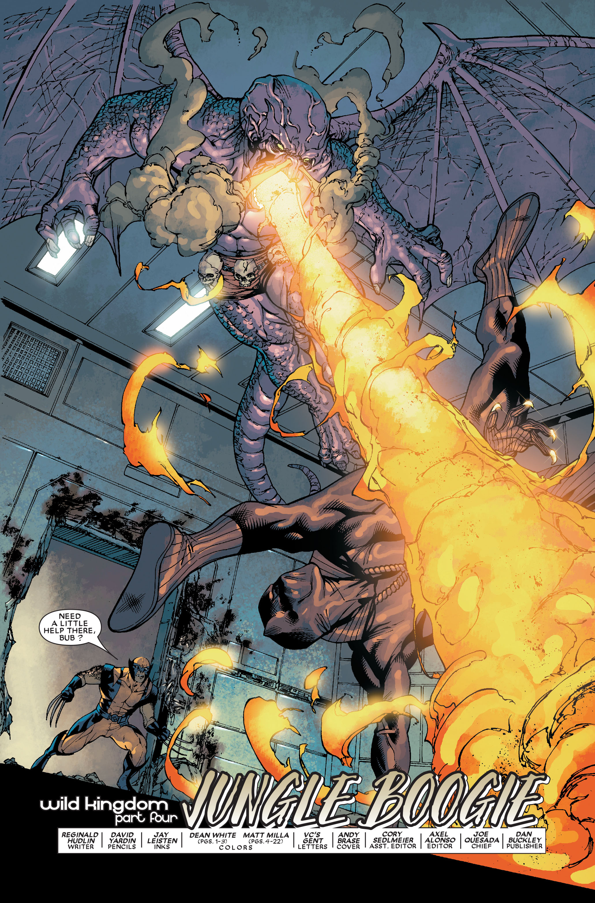 Read online X-Men/Black Panther: Wild Kingdom comic -  Issue # TPB - 77