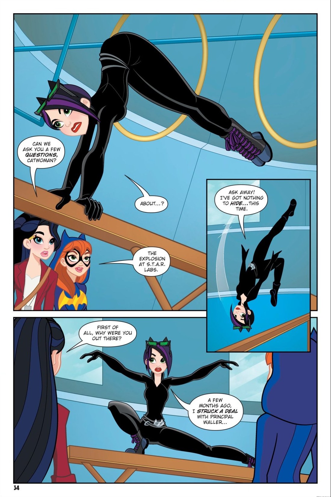 Read online DC Super Hero Girls: Date With Disaster comic -  Issue # TPB - 33