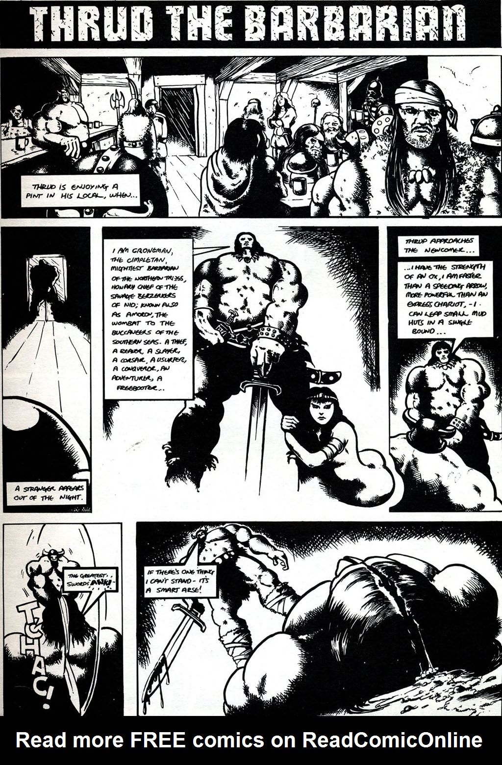 Read online Thrud the Barbarian comic -  Issue # Full - 7