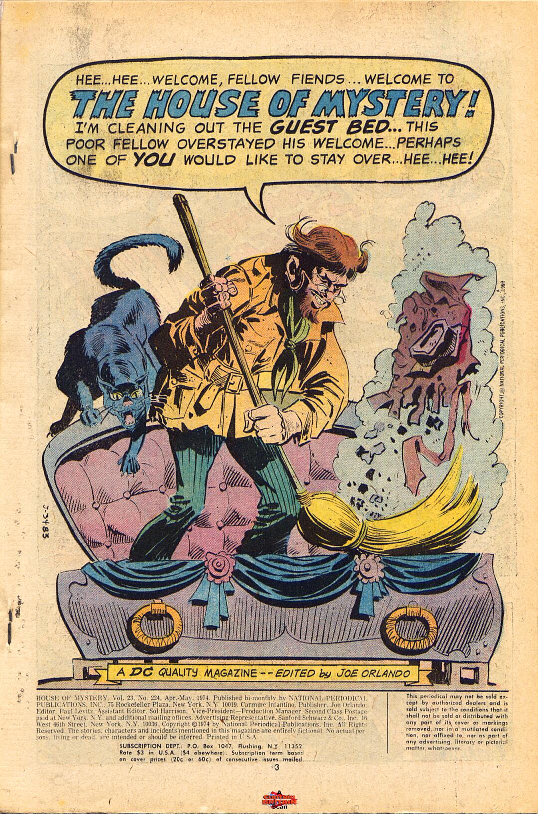 Read online House of Mystery (1951) comic -  Issue #224 - 3