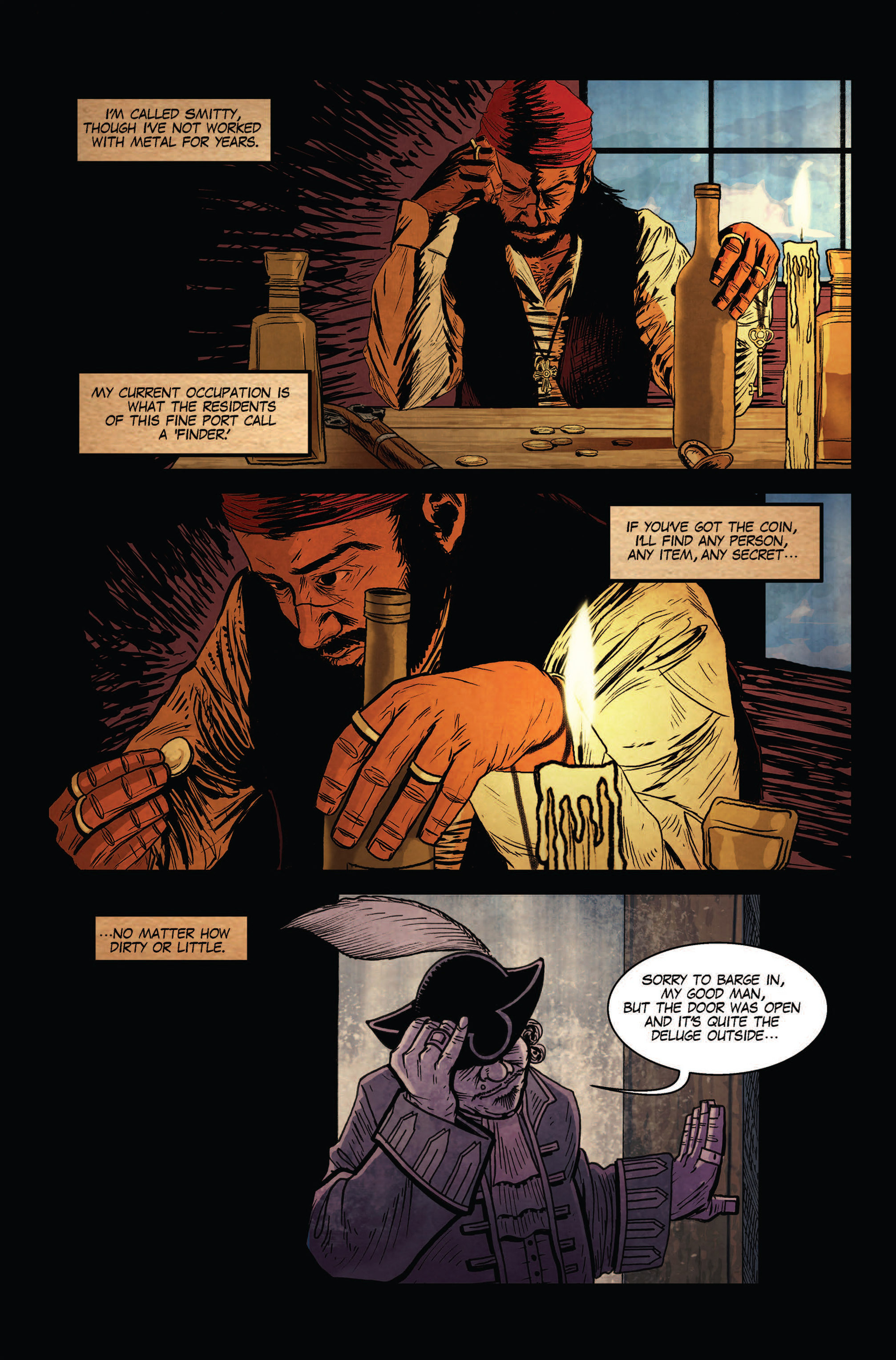 Read online Pirate Eye comic -  Issue # TPB - 7