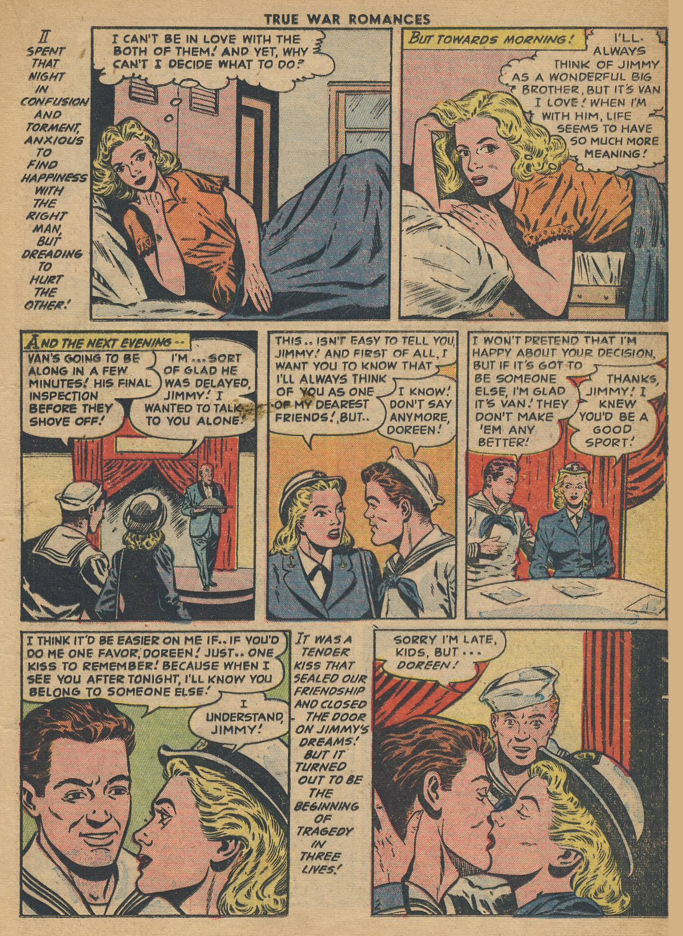 Read online True War Romances comic -  Issue #3 - 13