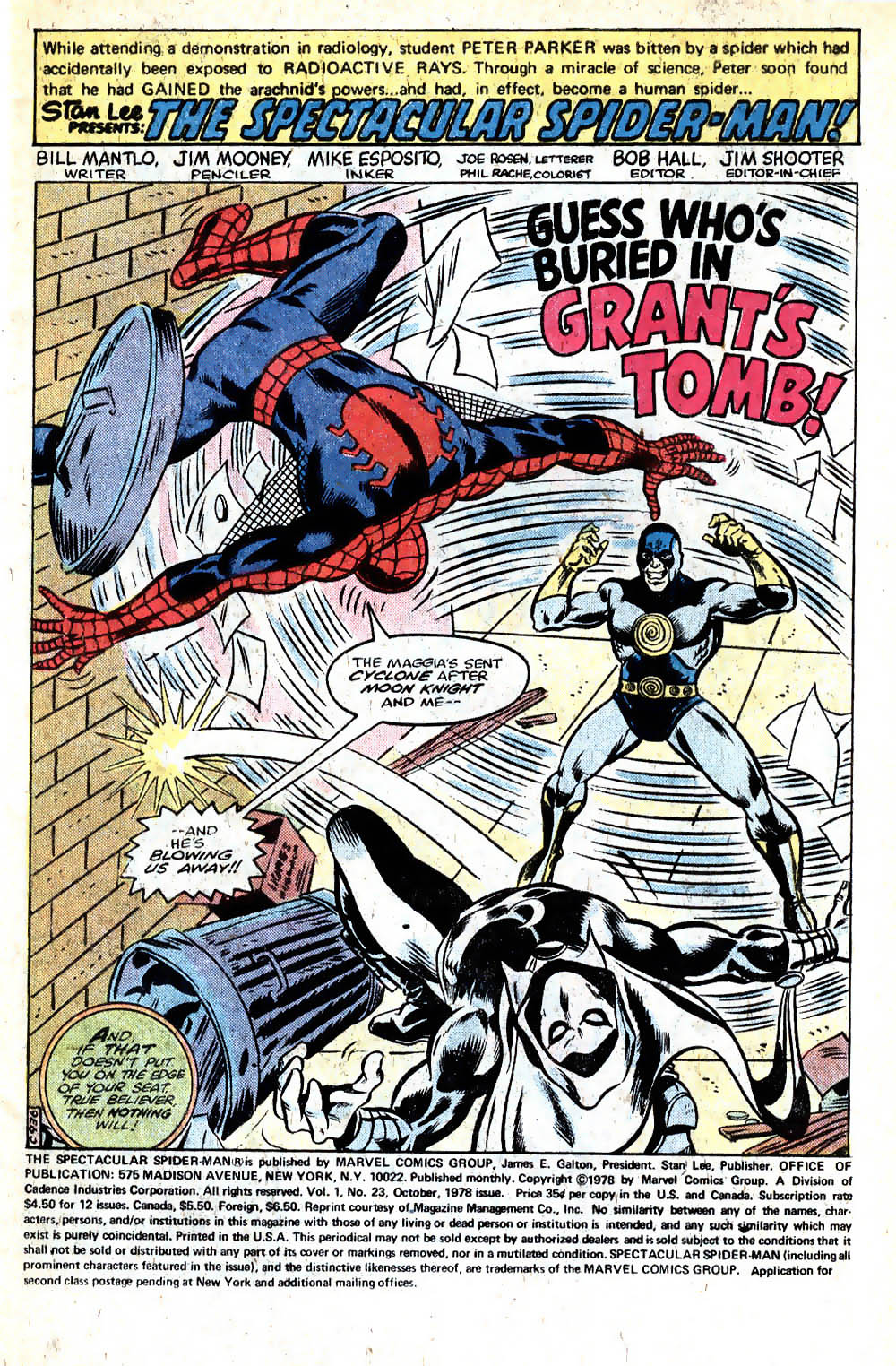 Read online The Spectacular Spider-Man (1976) comic -  Issue #23 - 2