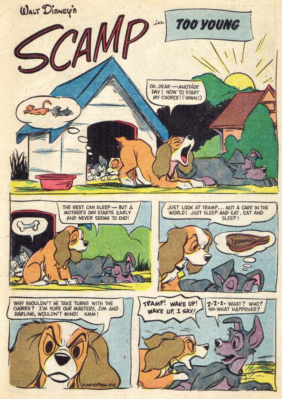 Read online Four Color Comics comic -  Issue #806 - 3