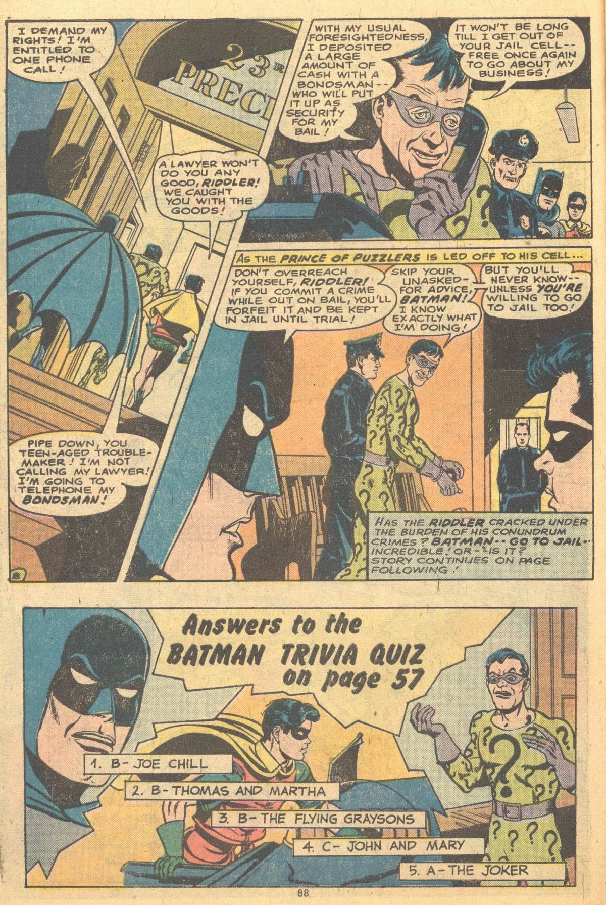 Read online Batman (1940) comic -  Issue #260 - 88