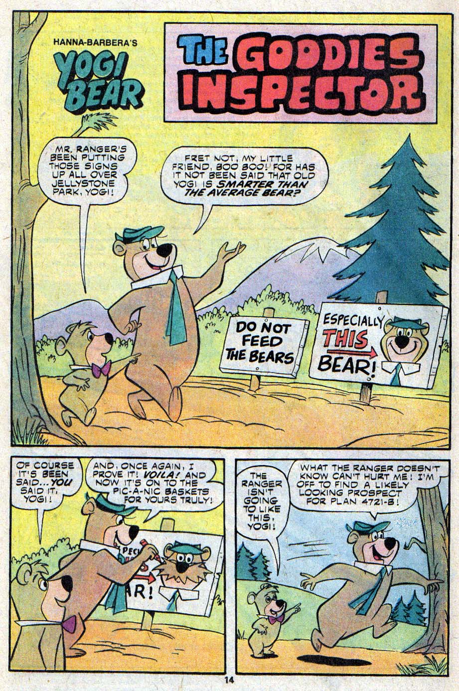 Read online Yogi Bear comic -  Issue #1 - 9