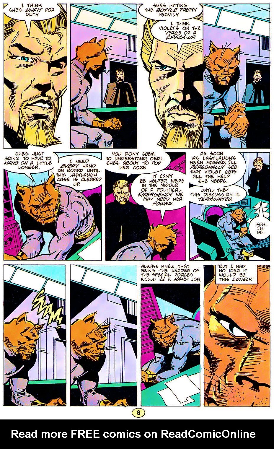 Read online Dreadstar comic -  Issue #36 - 10