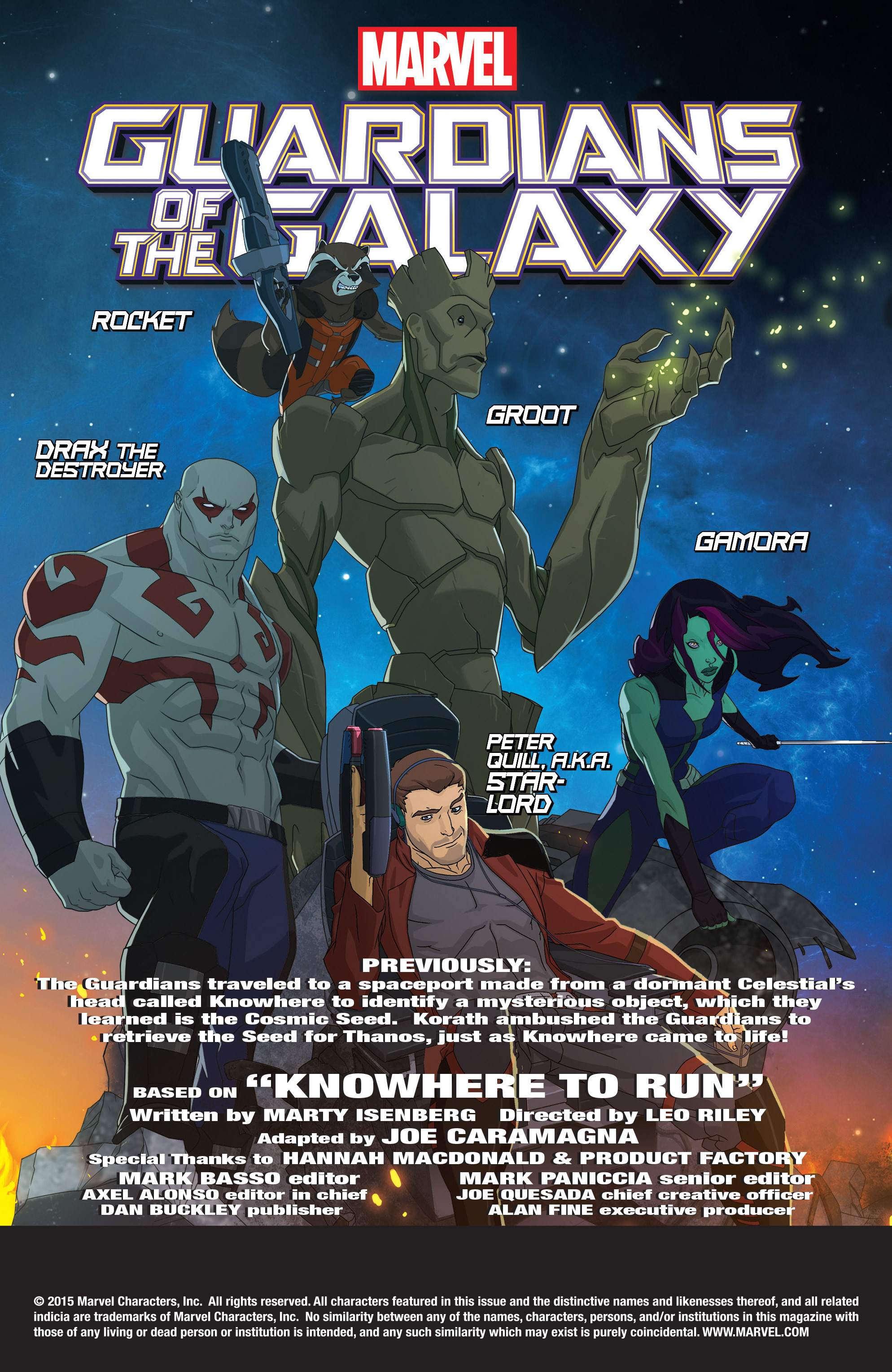 Read online Marvel Universe Guardians of the Galaxy [II] comic -  Issue #2 - 2