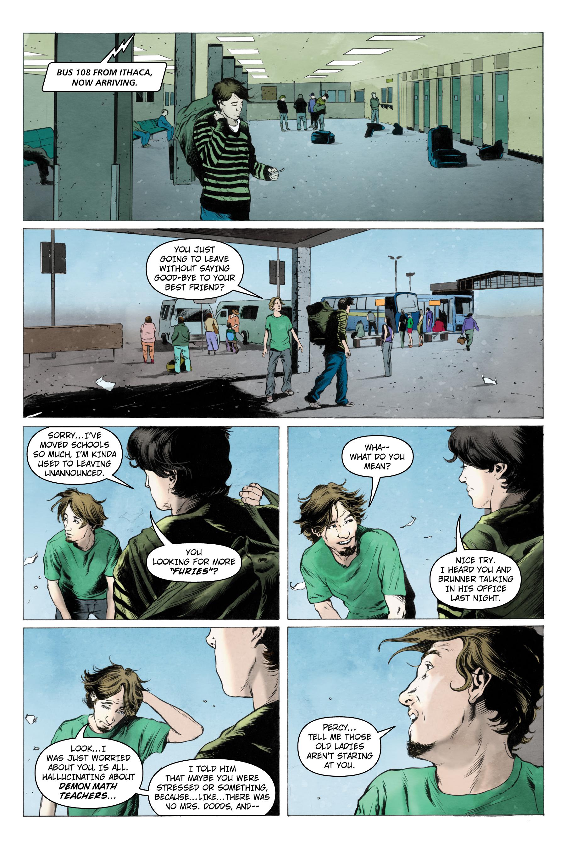 Read online Percy Jackson and the Olympians comic -  Issue # TBP 1 - 13